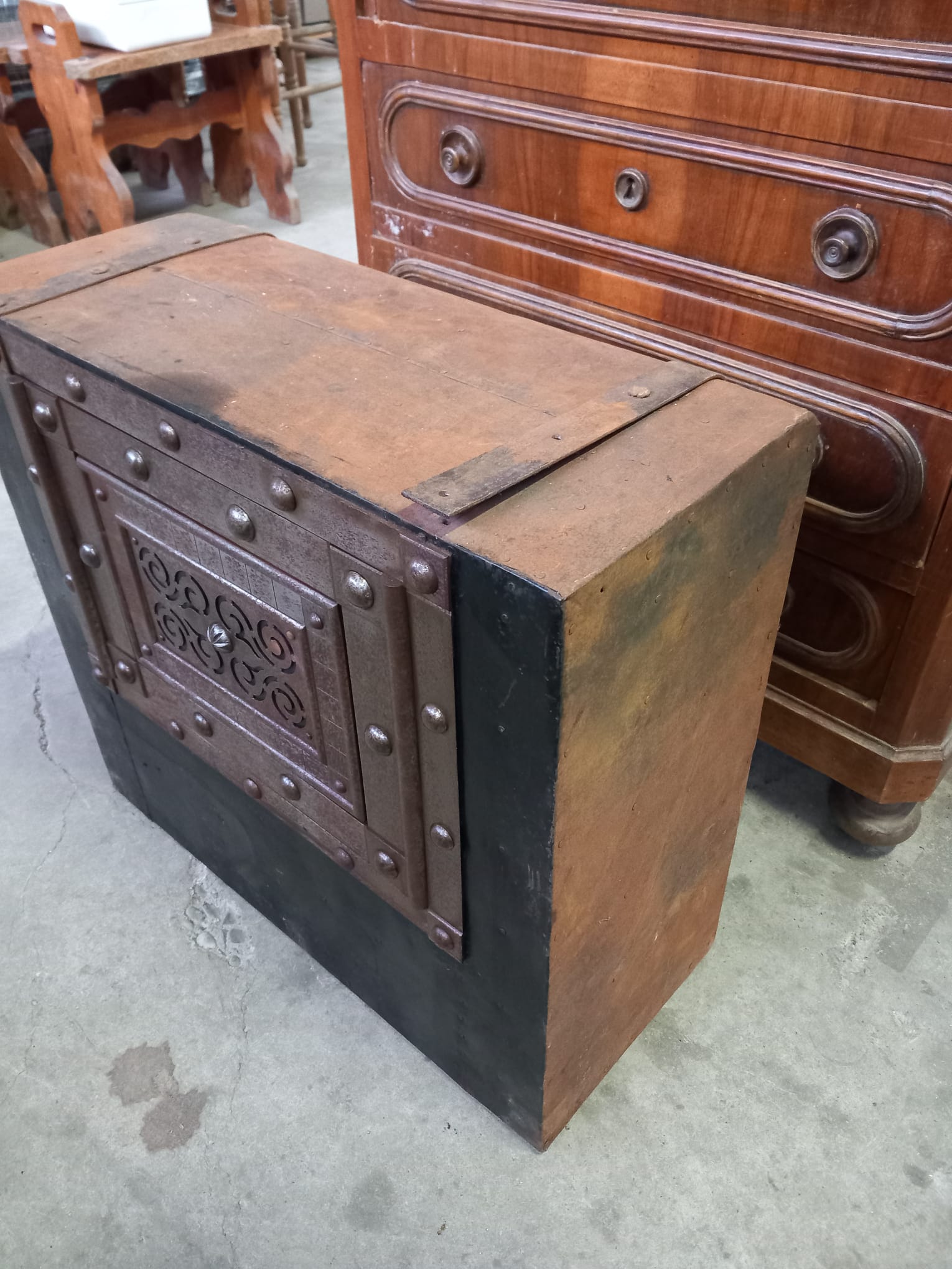 Cassaforte antica mobile in vendita - foto 4