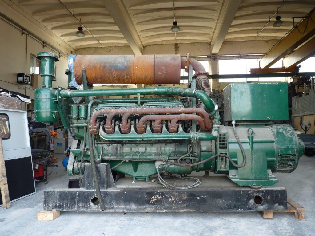 gruppo elettrogeno 175 kVA DEUTZ 12 cilindri  in vendita - foto 2