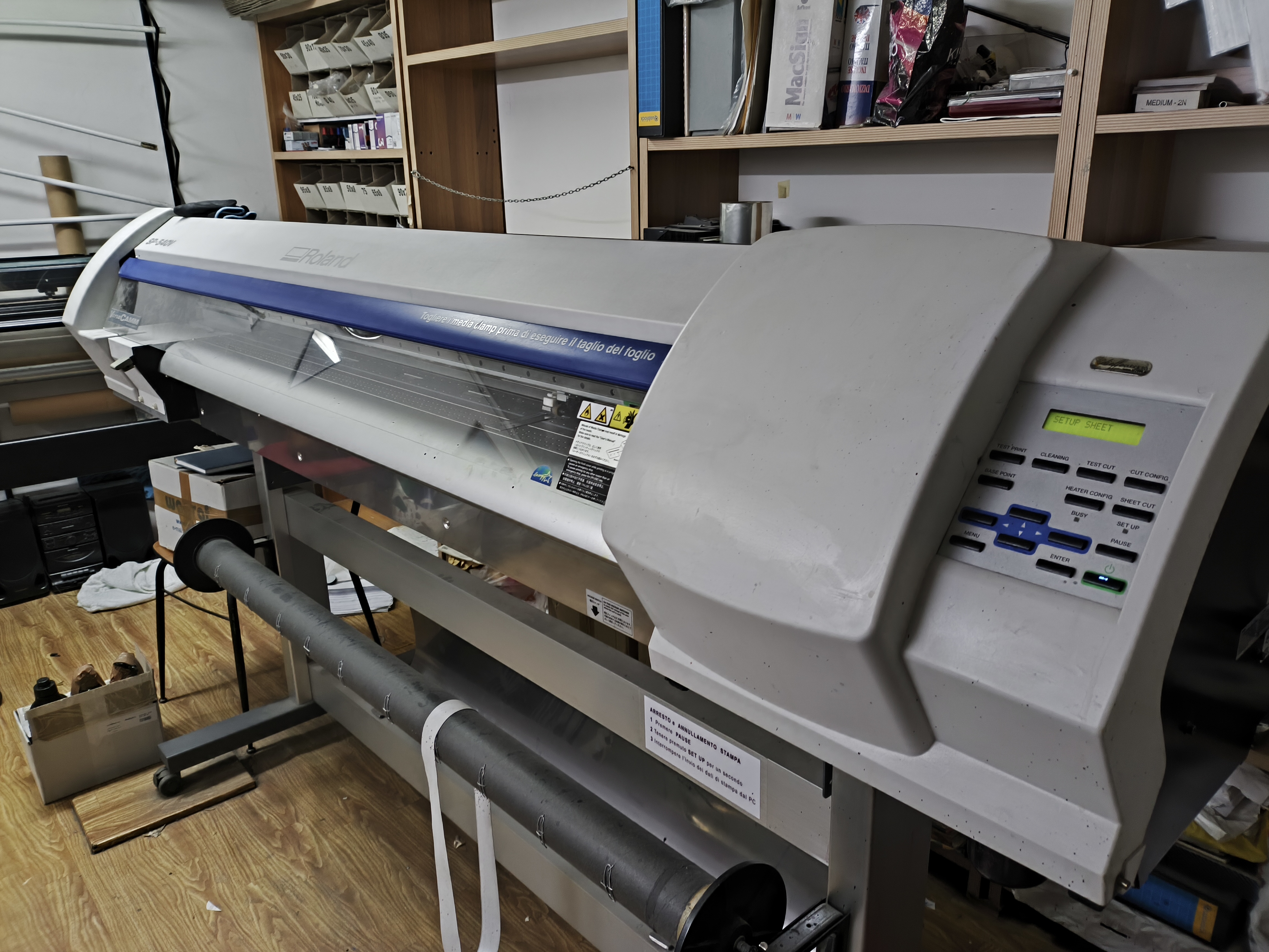 Plotter da stampa e taglio Roland SP540V 137 cm in vendita - foto 1