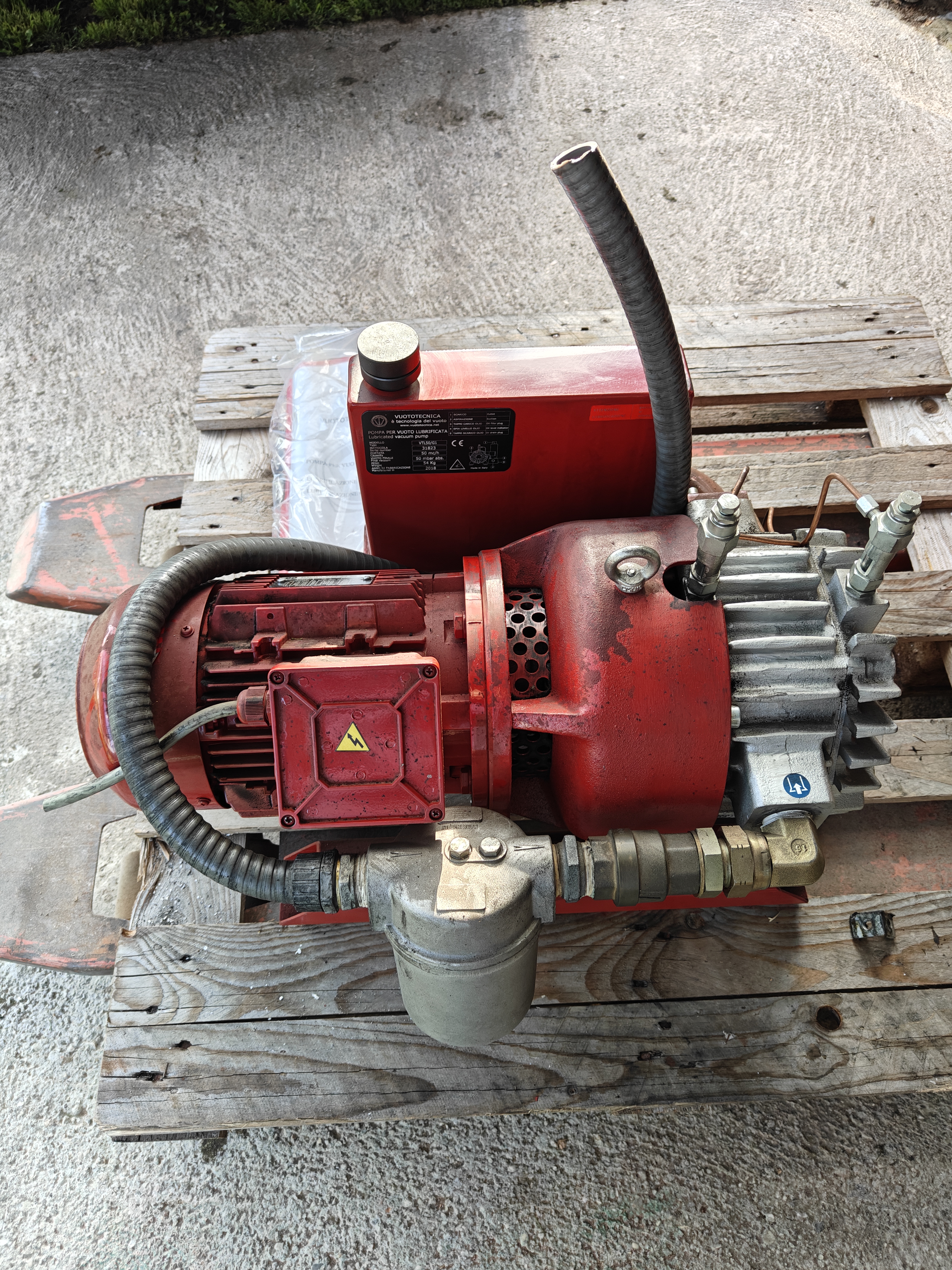 Pompa del vuoto vuototecnica vtl50  in vendita - foto 1