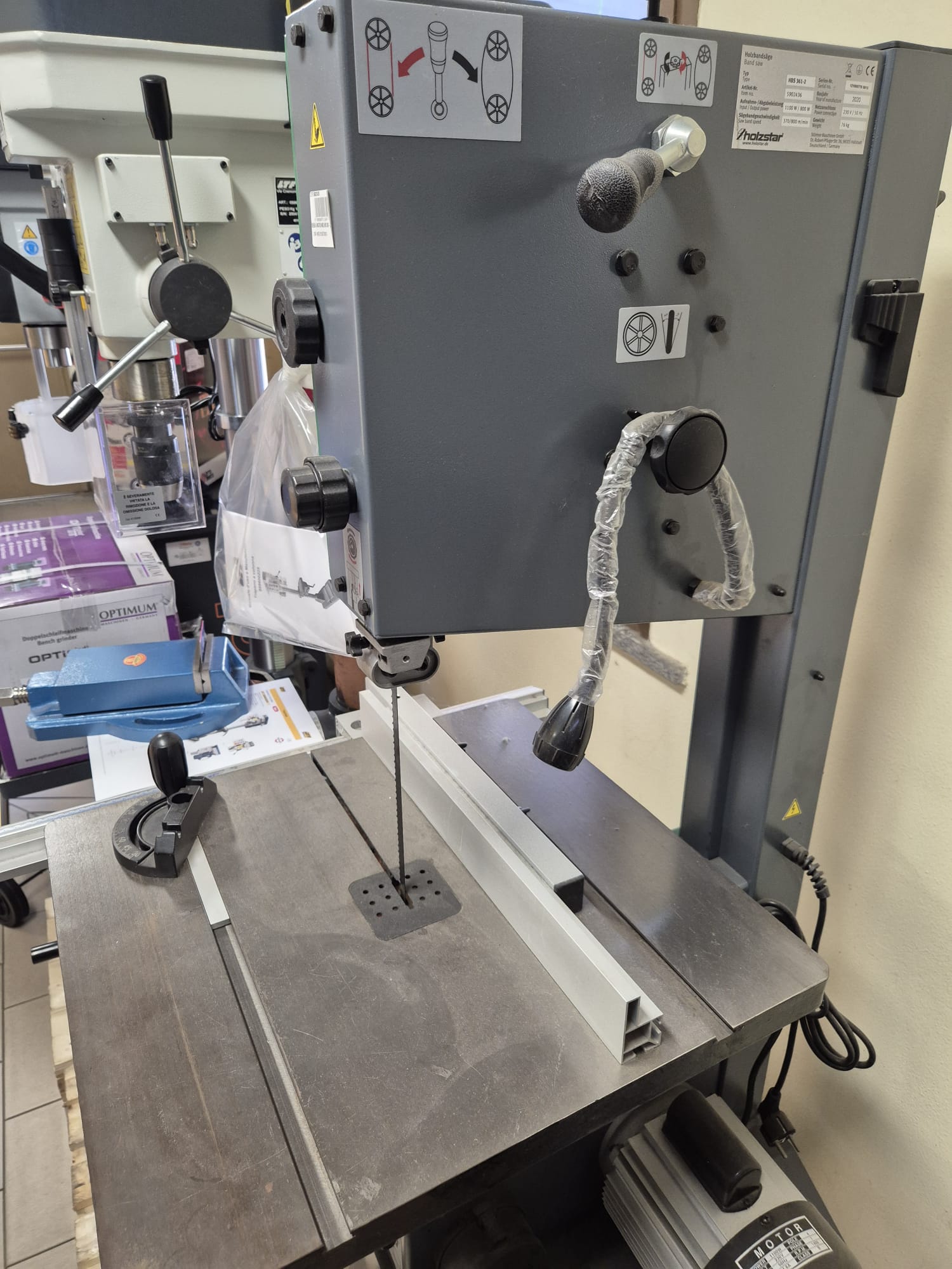 Sega a Nastro Verticale Holzstar Nuova in vendita - foto 4