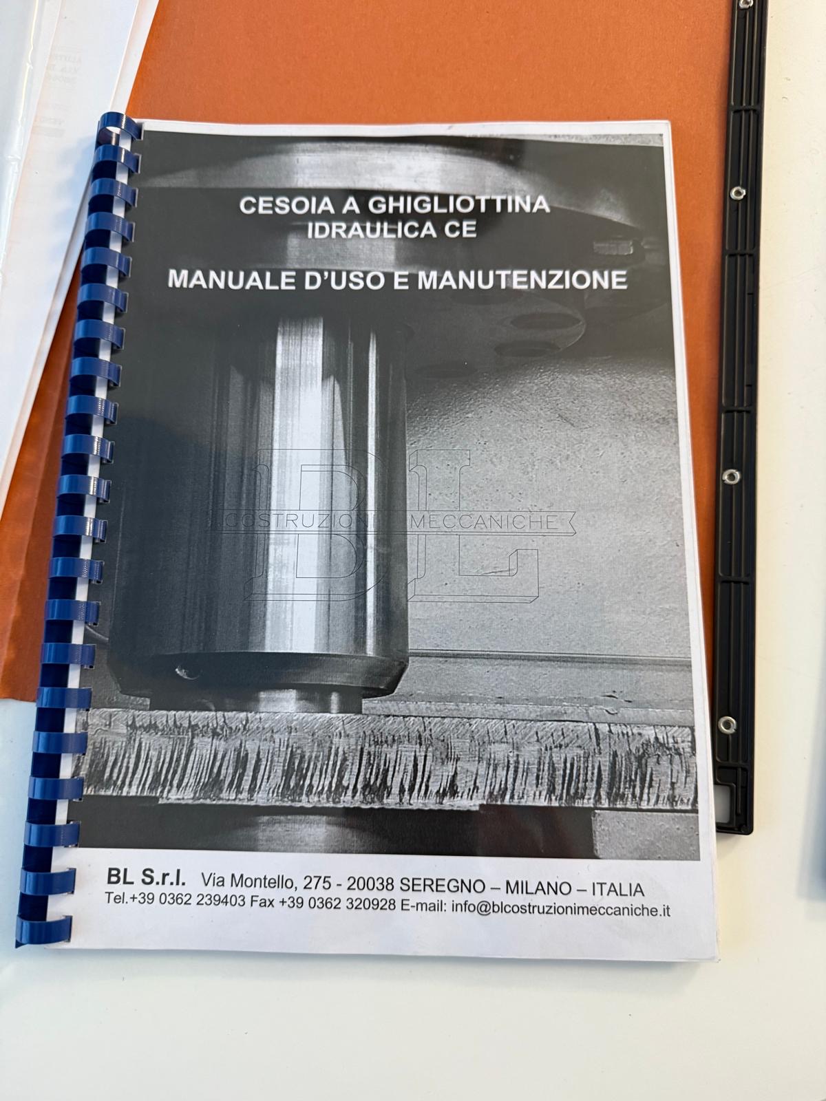 CESOIA A GHIGLIOTTINA BL 4050x4  produzione italiana  in vendita - foto 5
