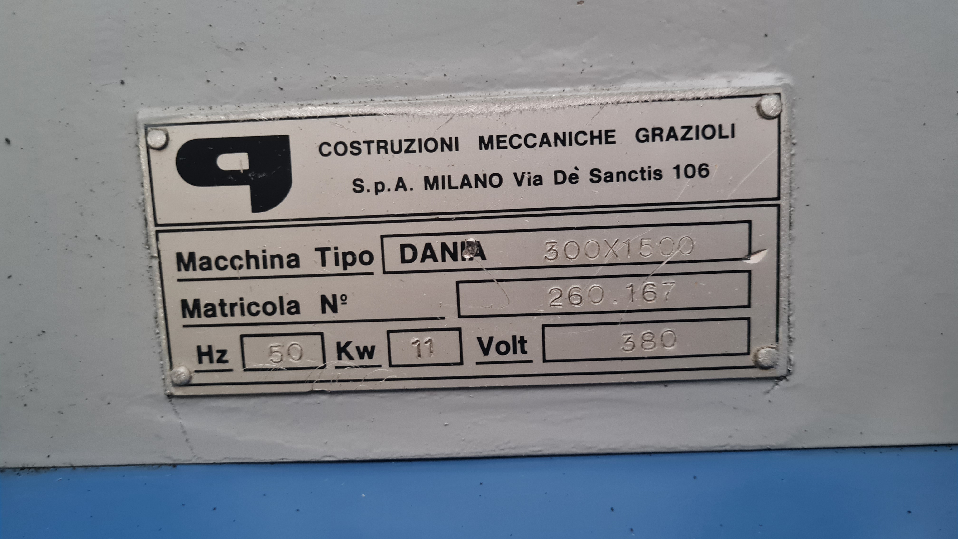 Tornio Grazioli Dania 300 x 1500 revisionato  in vendita - foto 8