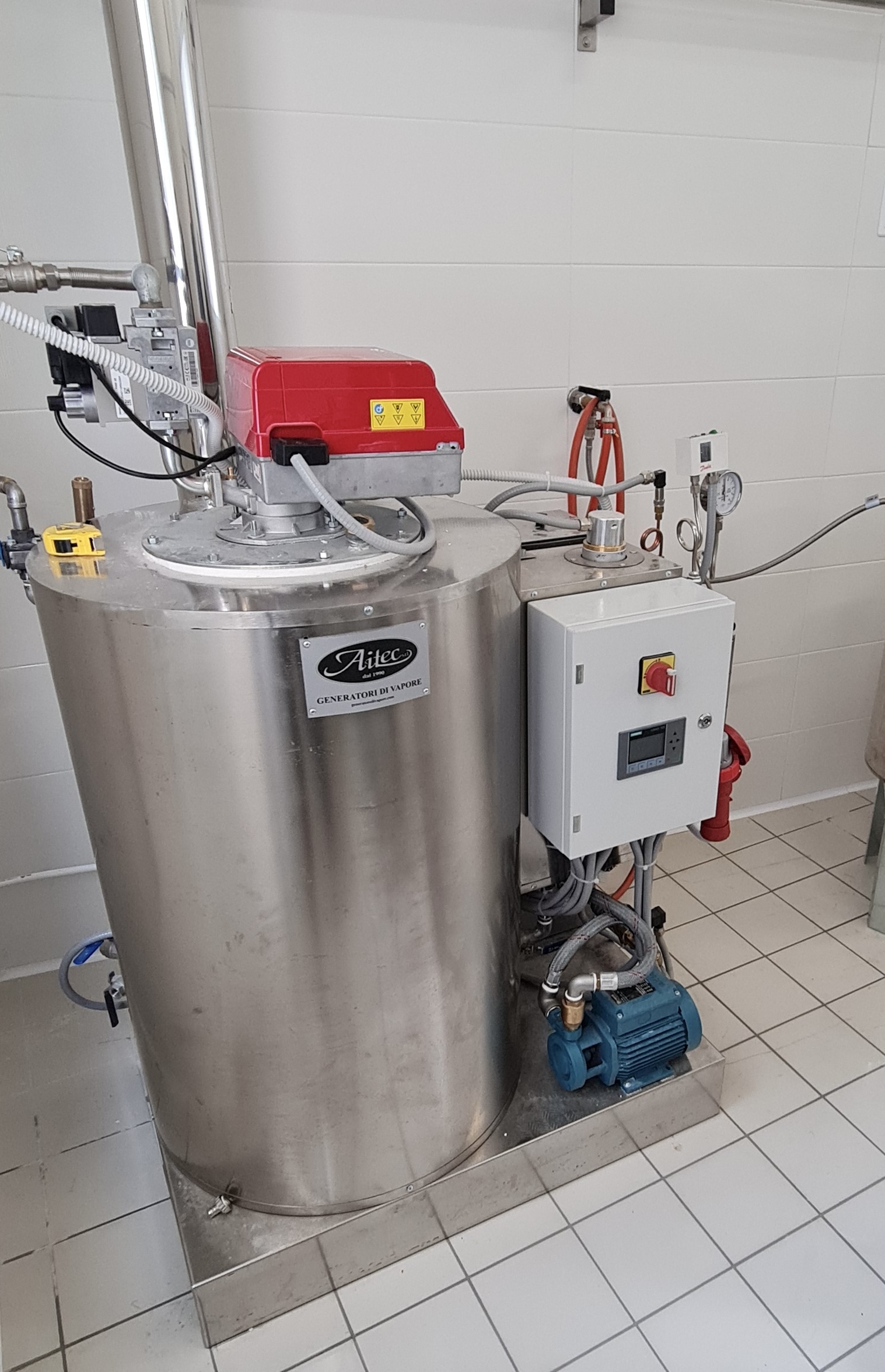 minicaseificio a gas completo su misura in vendita - foto 1