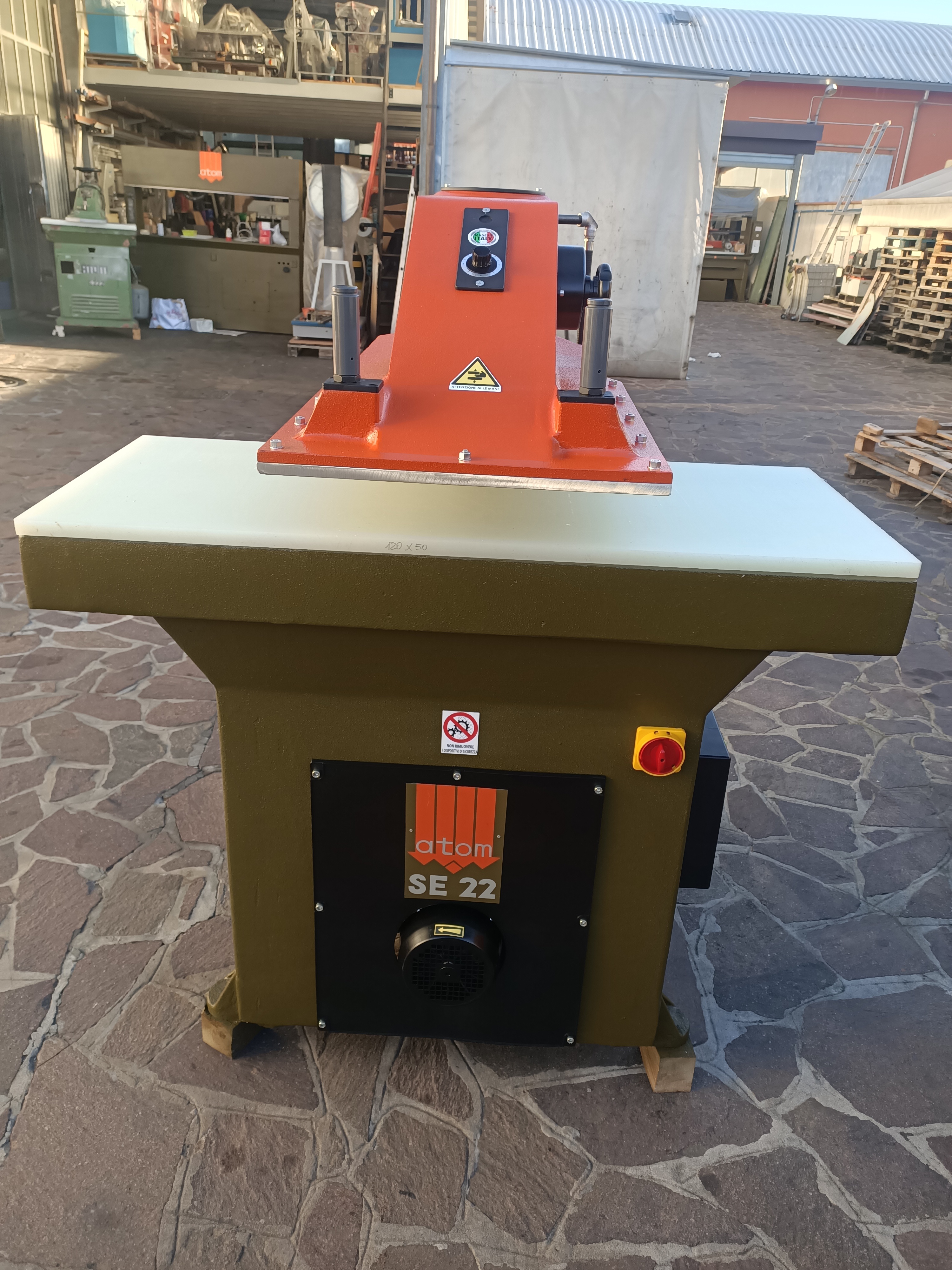 trancia-fustellatrice -pressa- in vendita - foto 6