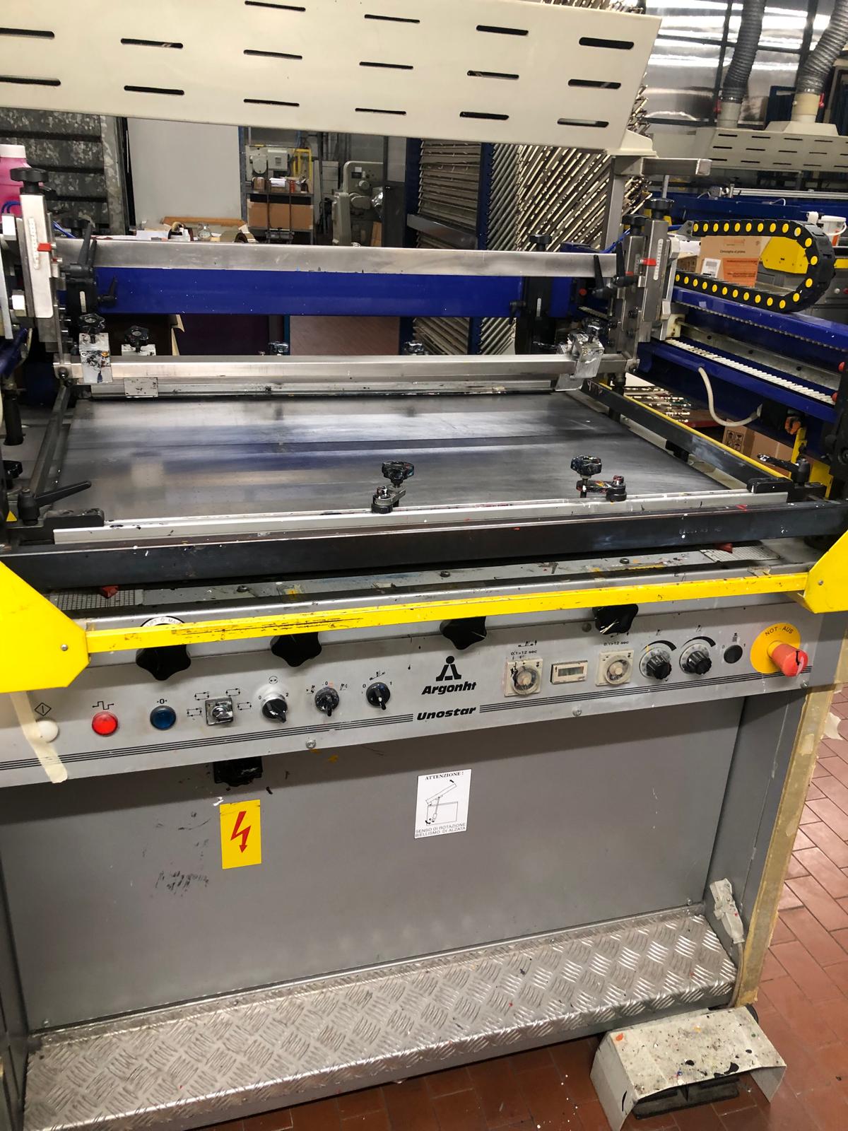 Macchina serigrafica Argonh unostar in vendita - foto 3