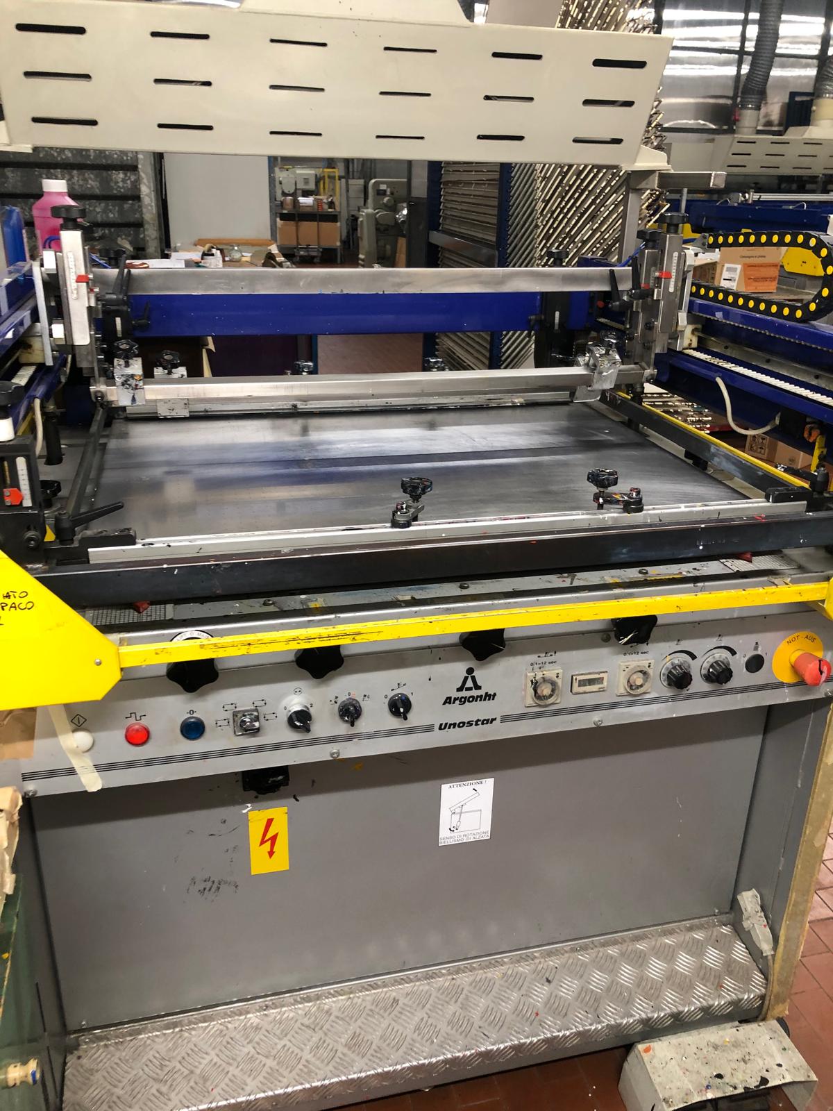 Macchina serigrafica Argonh unostar in vendita - foto 4