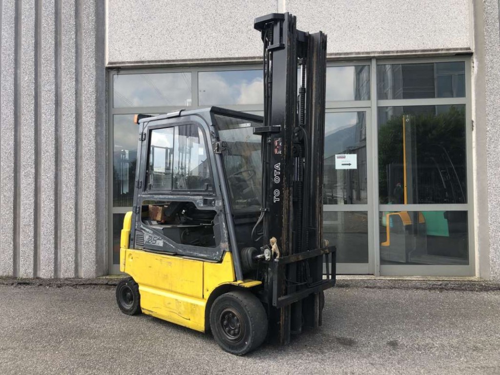 MULETTO  TOYOTA ELETTRICO  25 Q.LI TRIPLEX RIF 19577 in vendita - foto 4