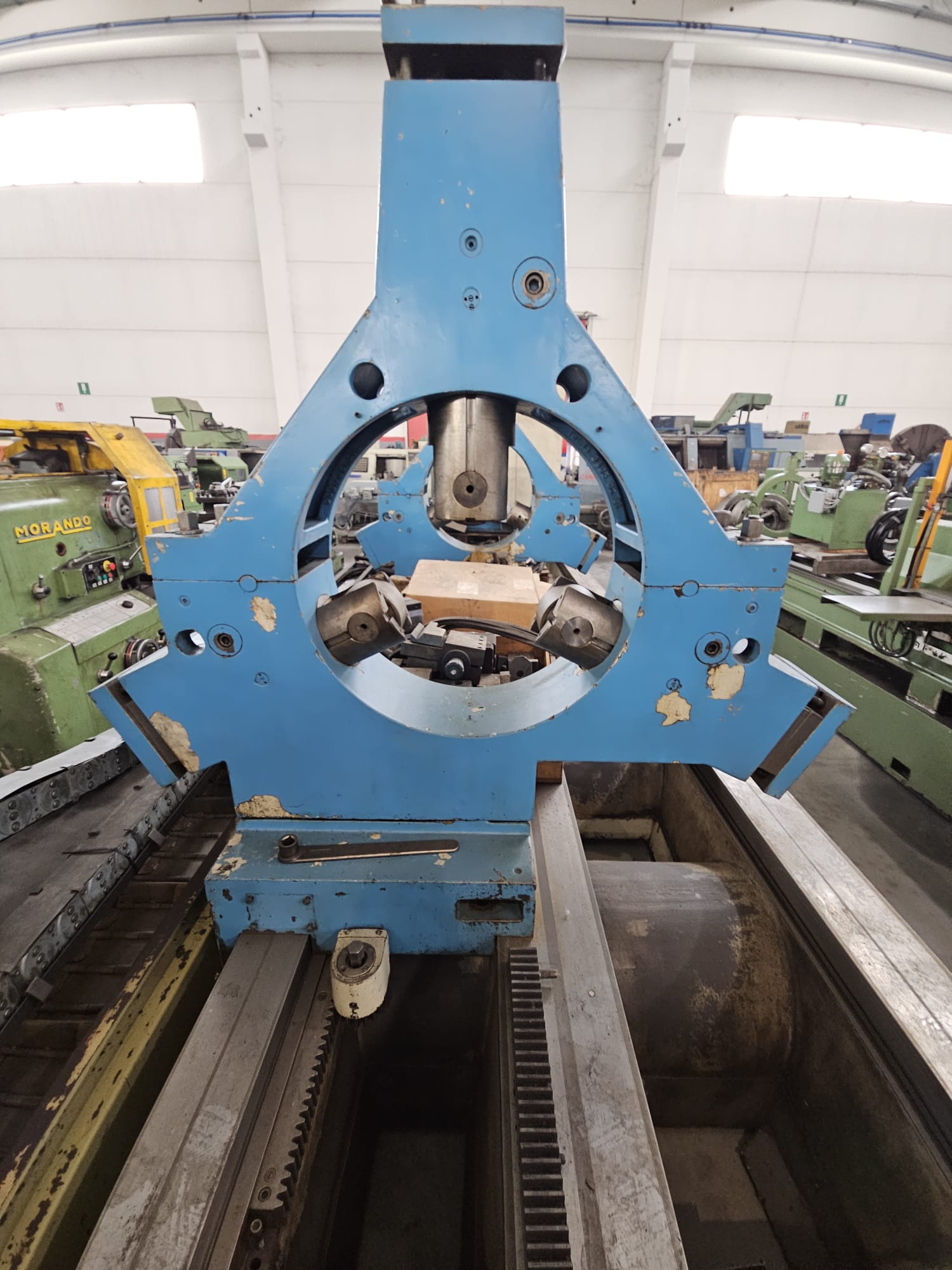 Tornio parallelo cnc WMW 12 metri CNC FAGOR in vendita - foto 4