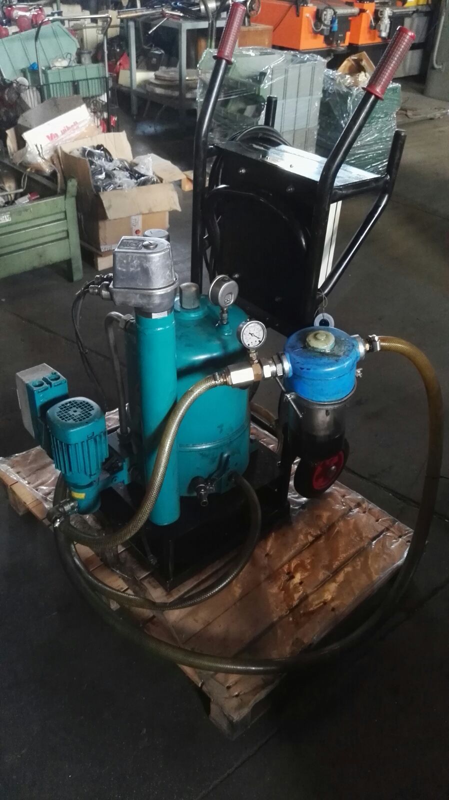 Pompa aspira/filtra olio C.C JENSEN HDU27/27 in vendita - foto 2