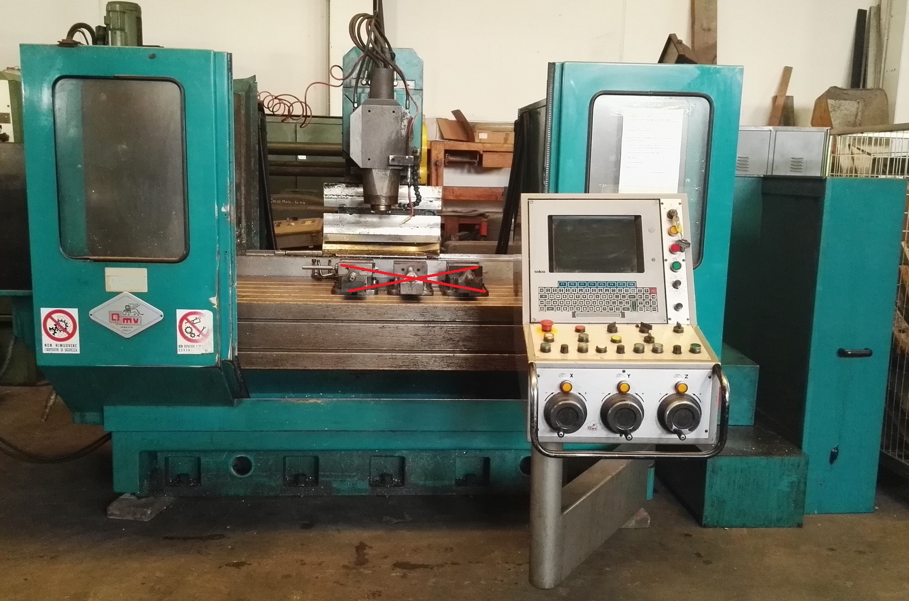 Fresatrice Verticale OMV BFC 1050 in vendita - foto 1