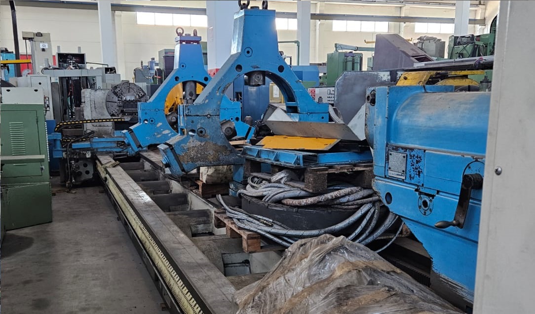 Tornio parallelo cnc WMW 12 metri CNC FAGOR in vendita - foto 1