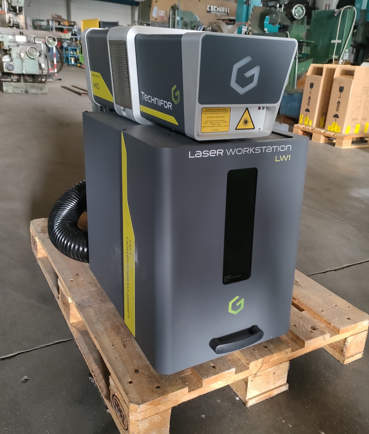 stazione di marcatura laser gravotech lw1 h10 in vendita - foto 1