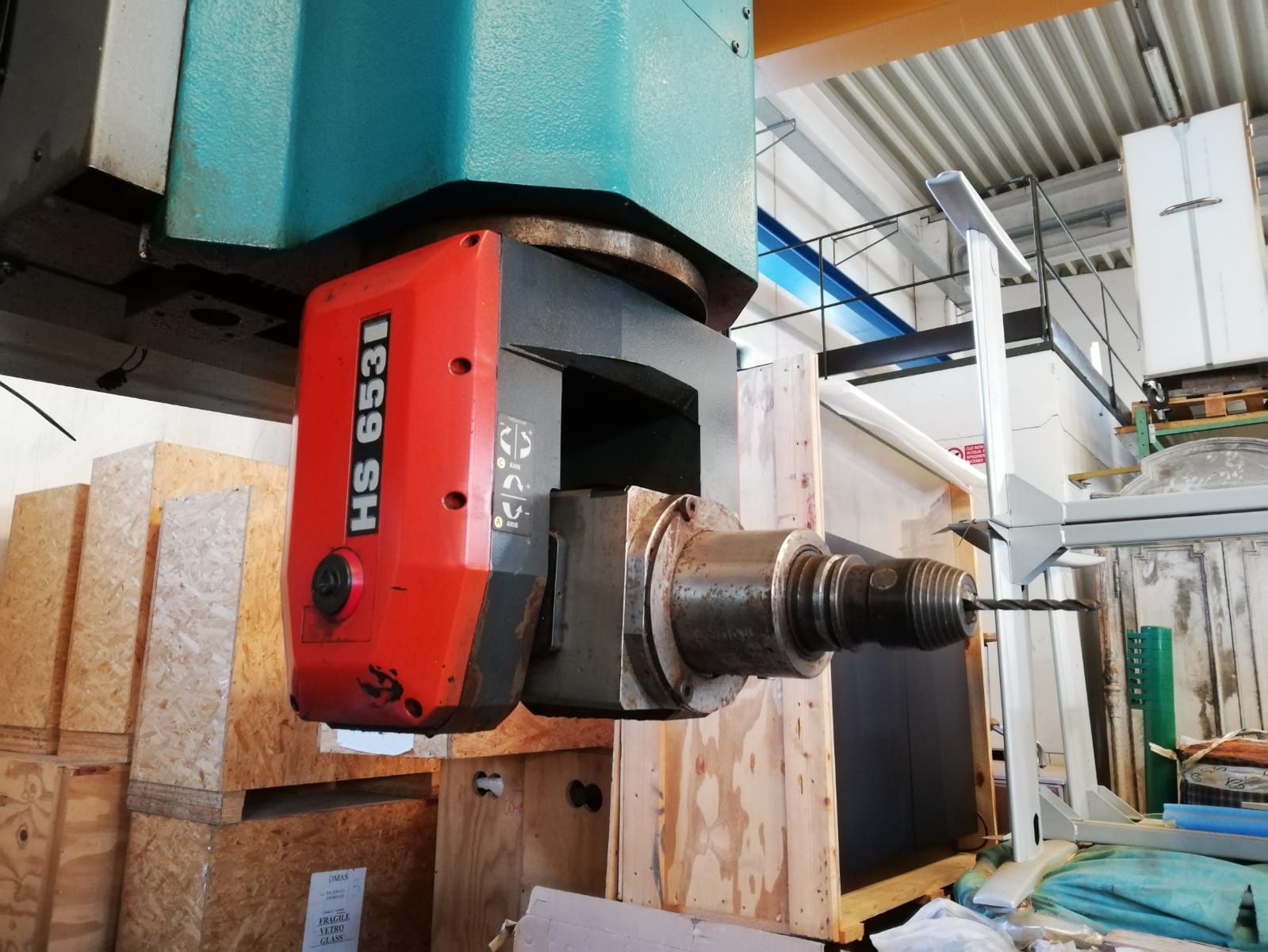 Fresatrice a 5 assi MAUS con ECS 18000 rpm testa hsd in vendita - foto 3