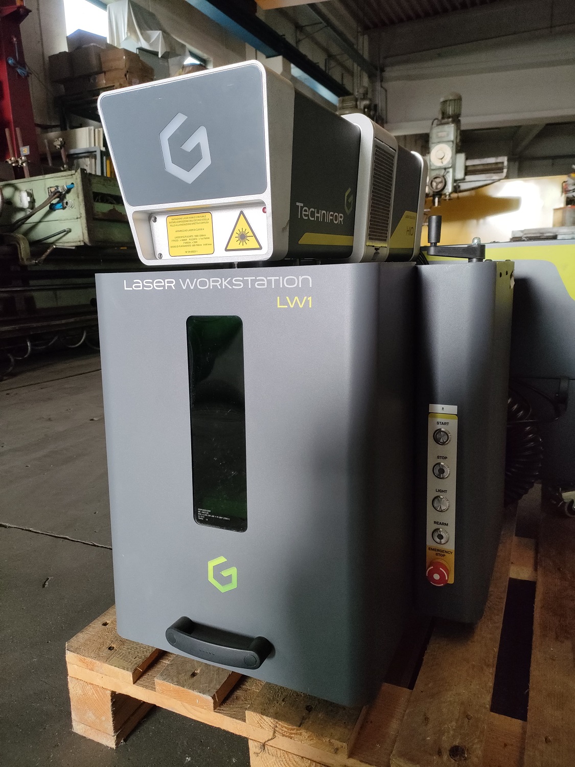stazione di marcatura laser gravotech lw1 h10 in vendita - foto 5