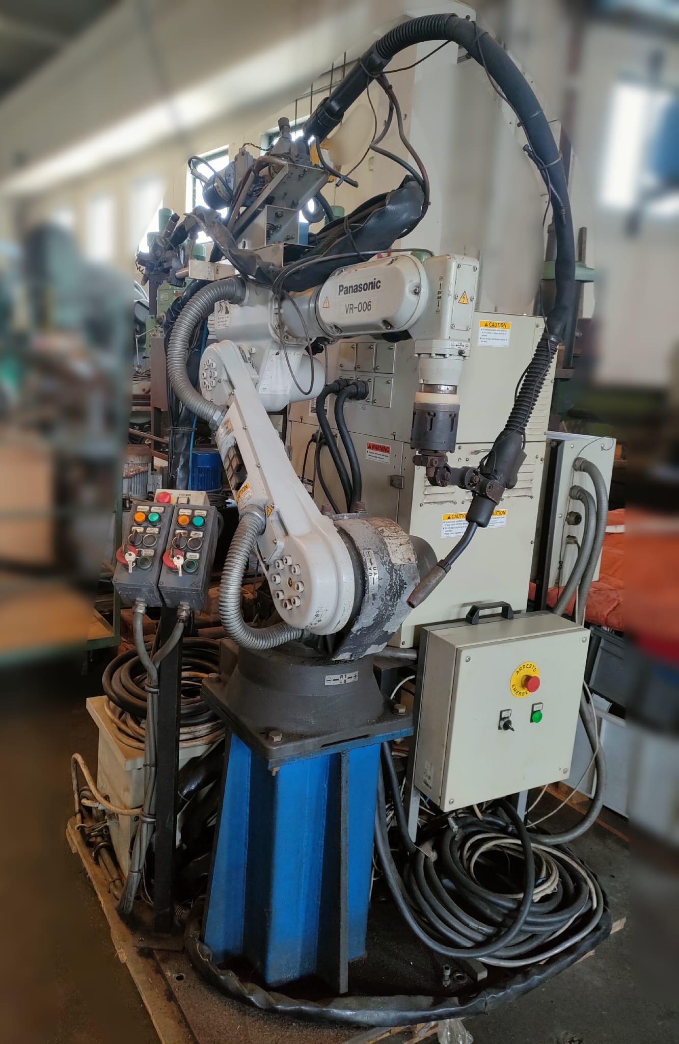 Robot di saldatura PANASONIC VR 006 – YA 1MMR61E00 in vendita - foto 7