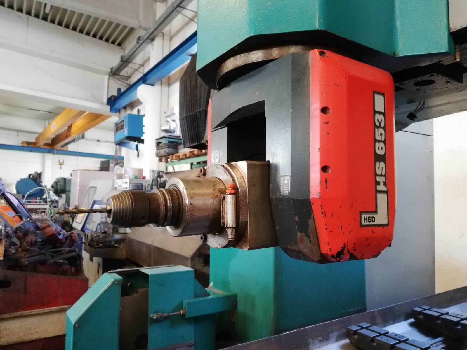 Fresatrice a 5 assi MAUS con ECS 18000 rpm testa hsd in vendita - foto 4