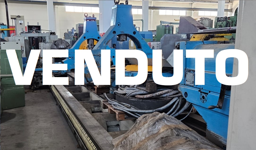 Tornio parallelo cnc WMW 12 metri CNC FAGOR in vendita - foto 1