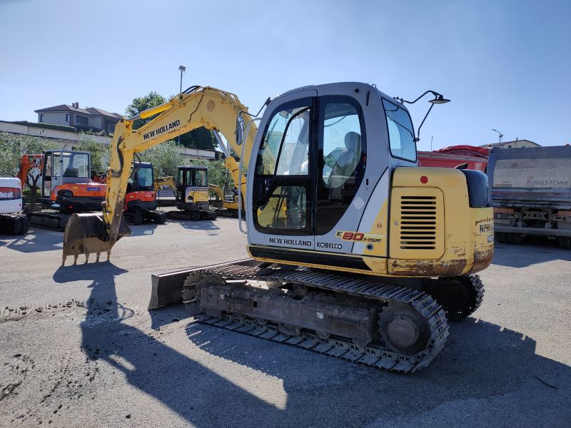 Miniescavatore usato NEW HOLLAND E80-1ES in vendita - foto 3