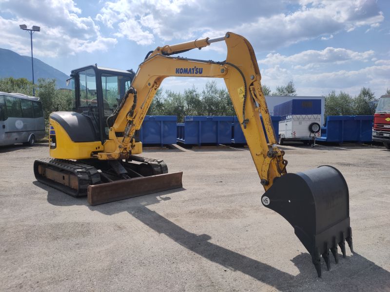 Miniescavatore usato KOMATSU PC55MR-3 in vendita - foto 1