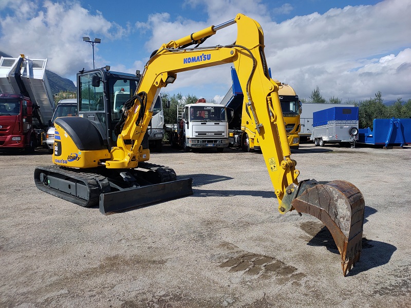 Miniescavatore usato KOMATSU PC55MR-5M0 in vendita - foto 1