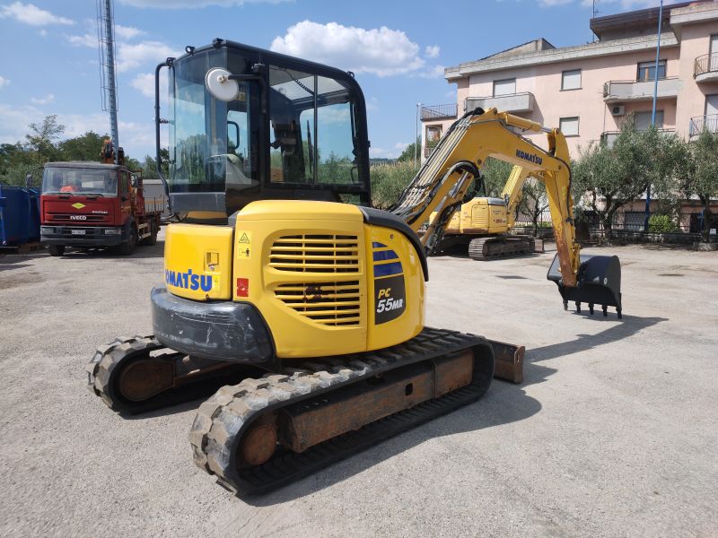 Miniescavatore usato KOMATSU PC55MR-3 in vendita - foto 2