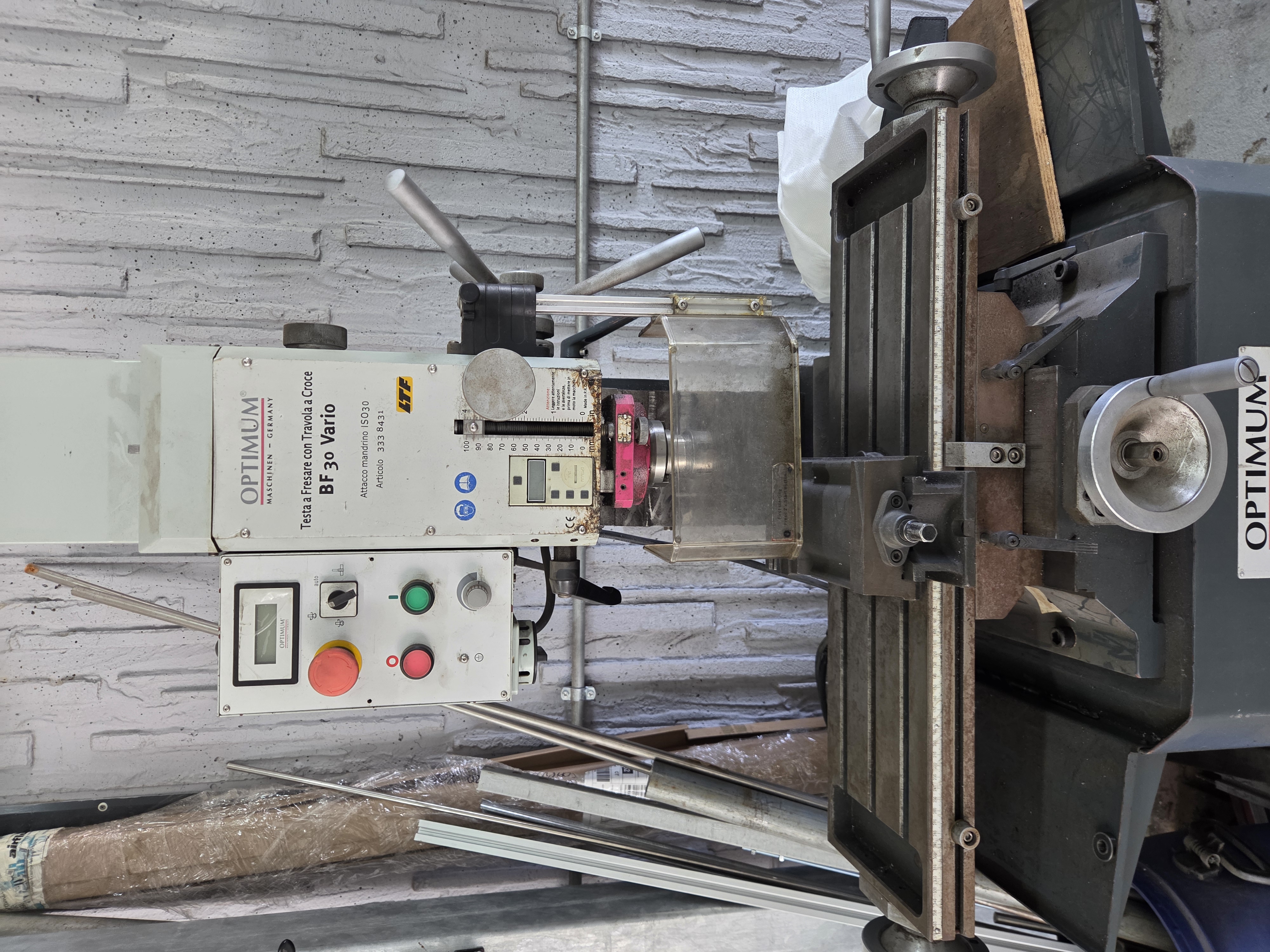 Trapano a colonna Optimum BF- 30 Vario in vendita - foto 3
