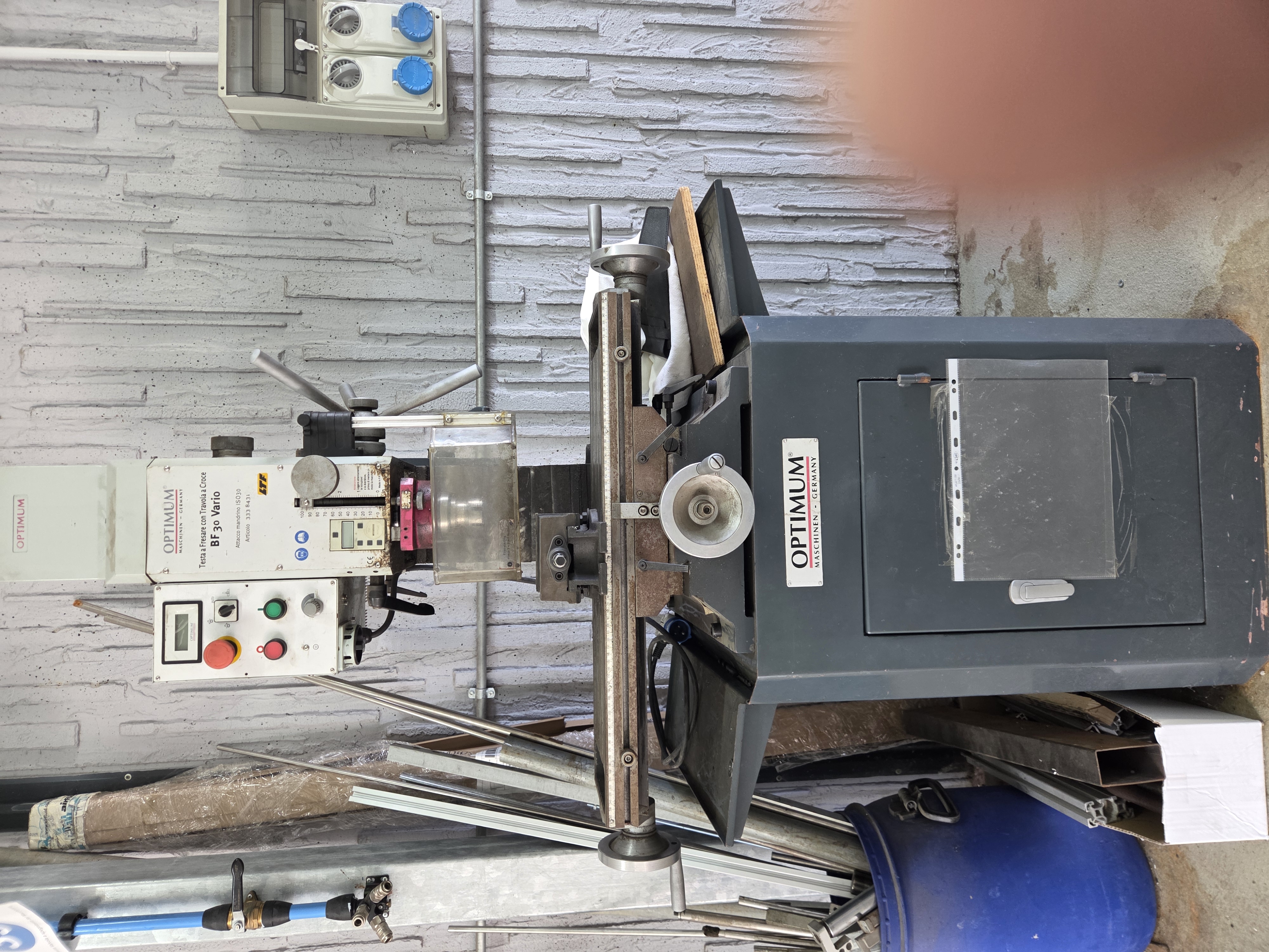 Trapano a colonna Optimum BF- 30 Vario in vendita - foto 1