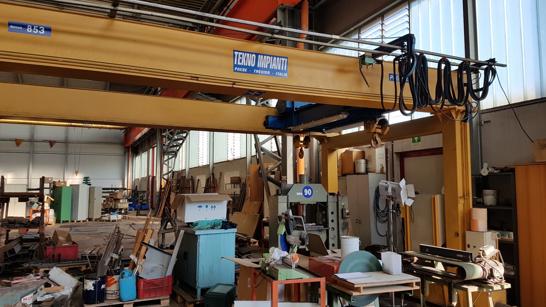 Portale Bitrave Tecnoimpianti 6+6Ton in vendita - foto 2