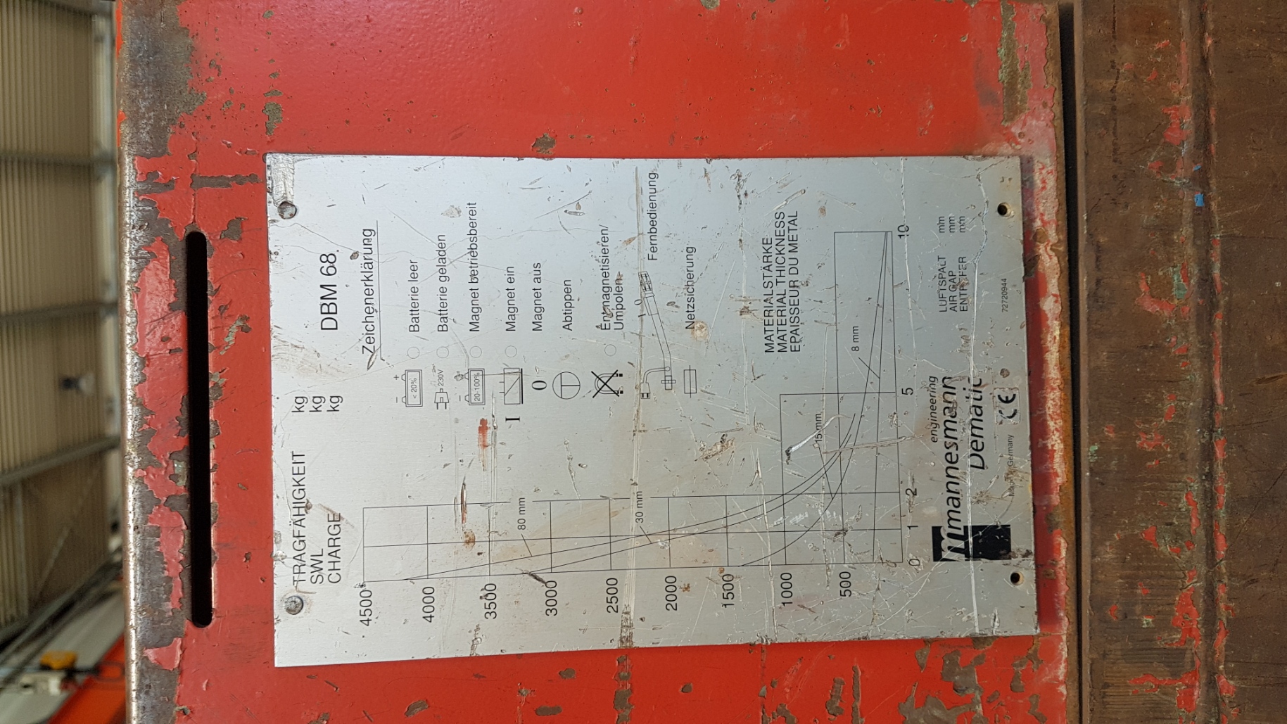 Magnete compatto Demag DBM68 in vendita - foto 3
