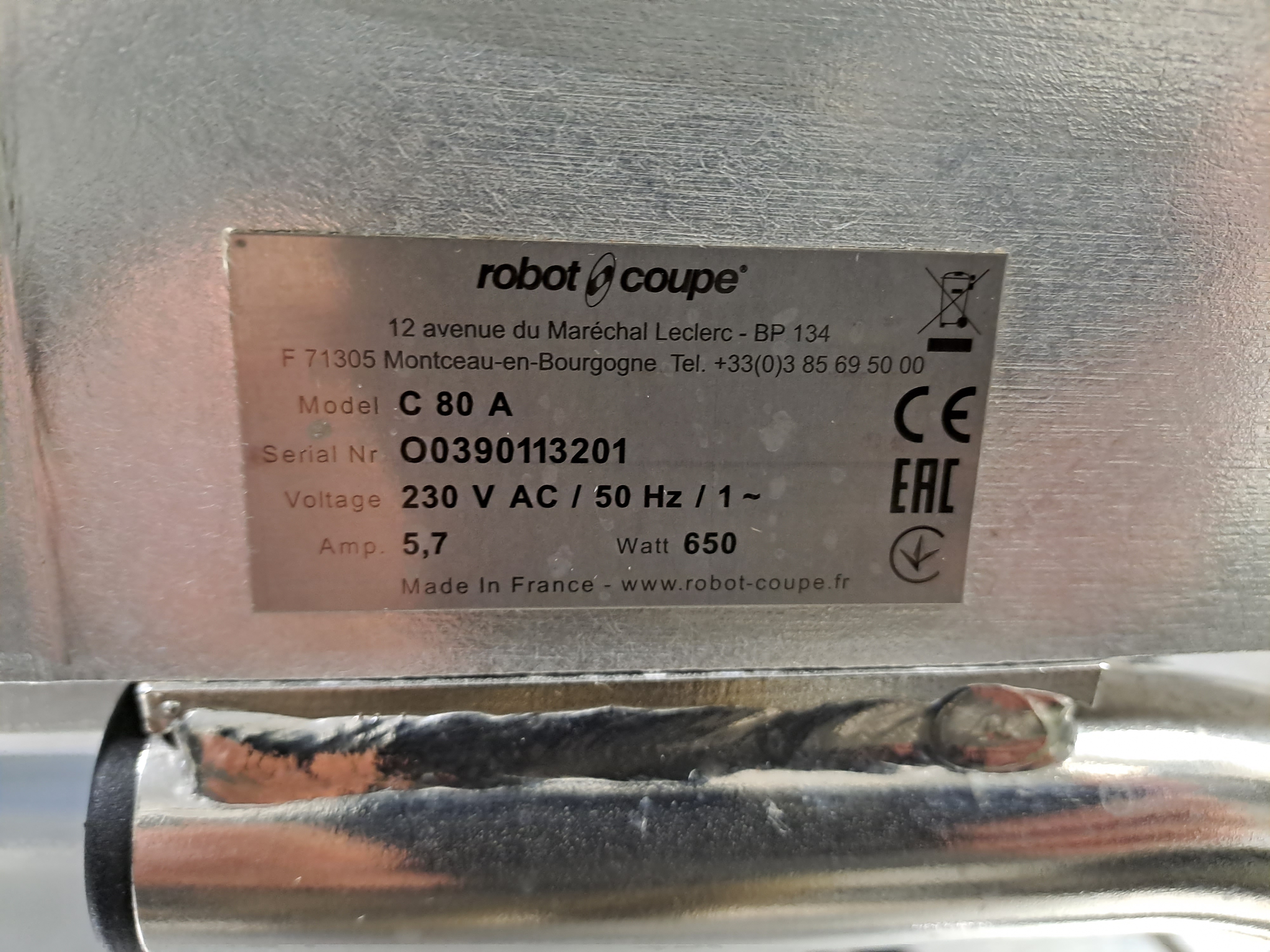 Passatrice  Robot Coupe'  C80 in vendita - foto 2
