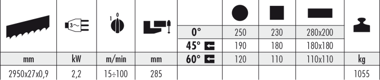 Segatrice automatica SHARK 281 NC 5.0 Nuova in vendita - foto 2