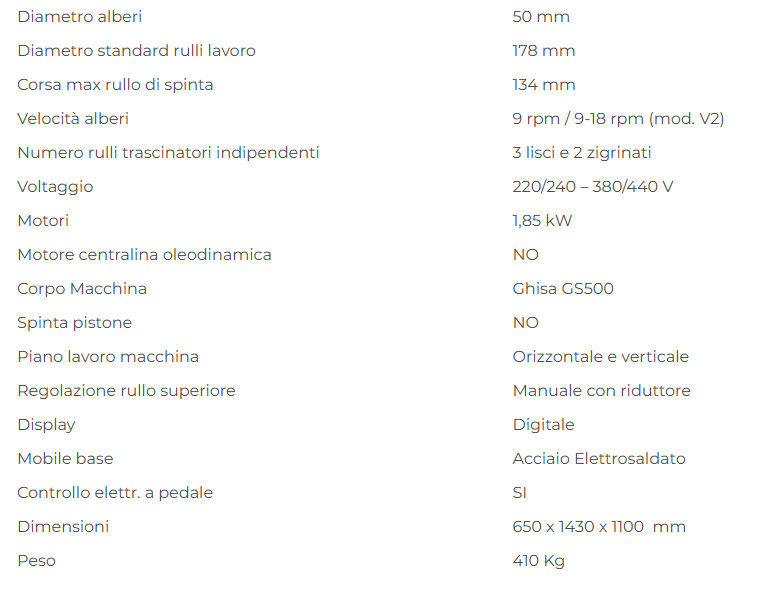 Centinatrice Ercolina CE50MR nuova in vendita - foto 2