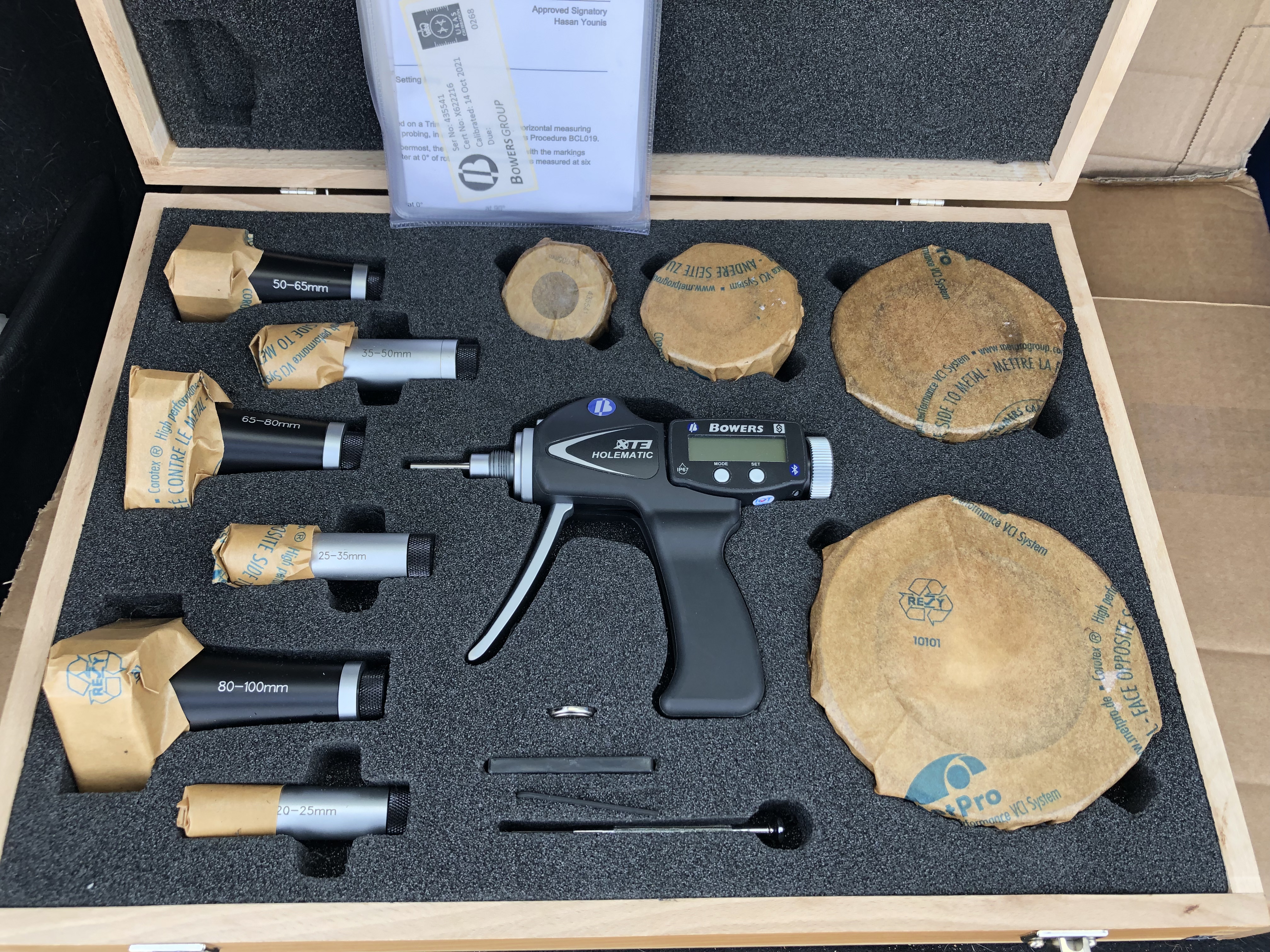 NUOVI Set micrometri digitali Bowers IP67 certificati in vendita - foto 1