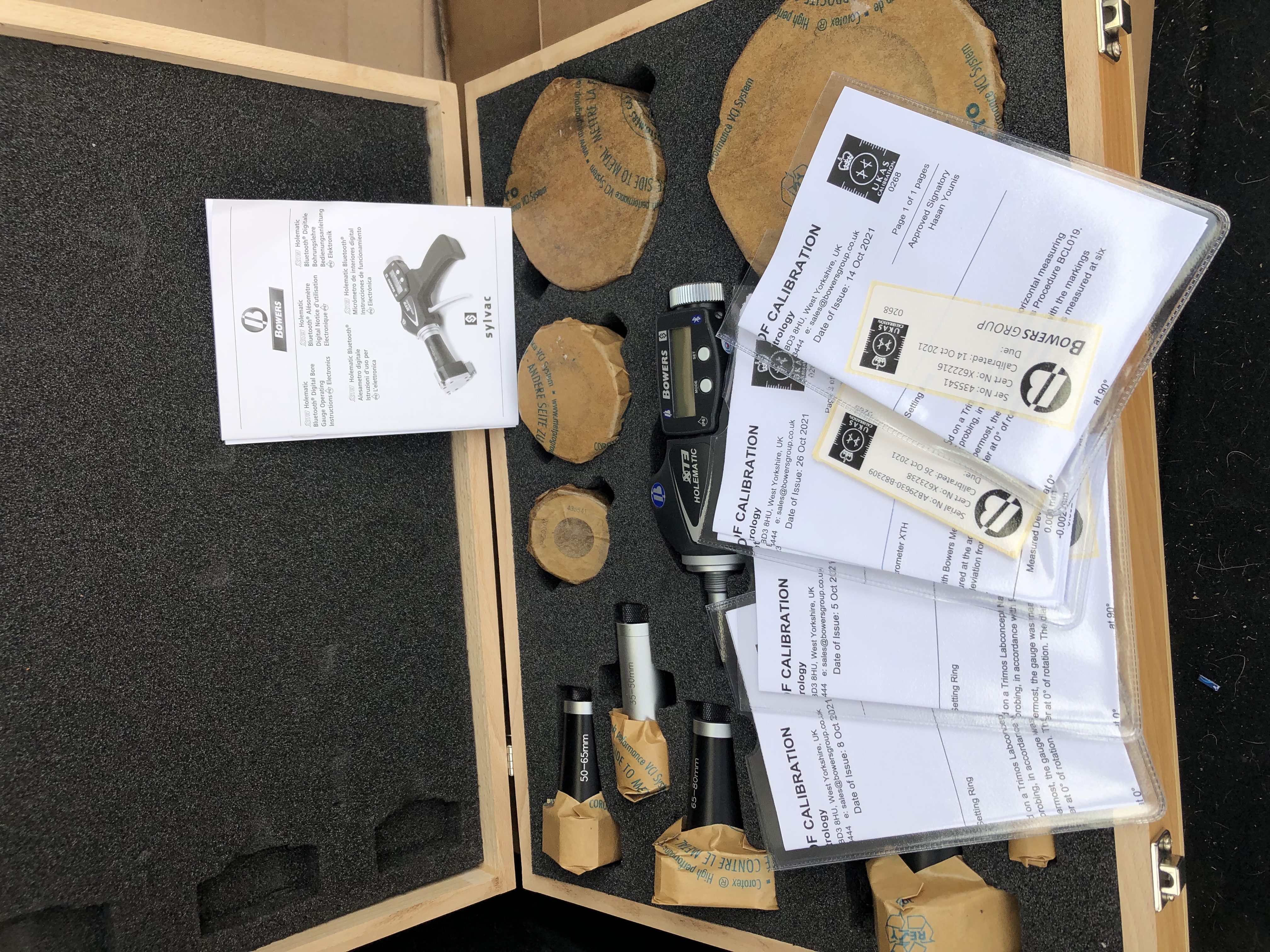 NUOVI Set micrometri digitali Bowers IP67 certificati in vendita - foto 3