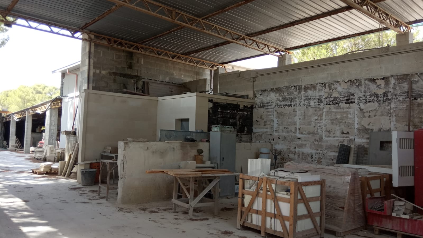 FABBRICATO + TETTOIE + PIAZZALE + TERRENO in vendita - foto 7