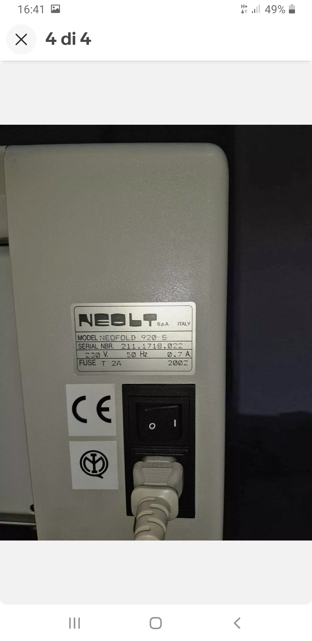 Piegatrice A0 Neolt in vendita - foto 2