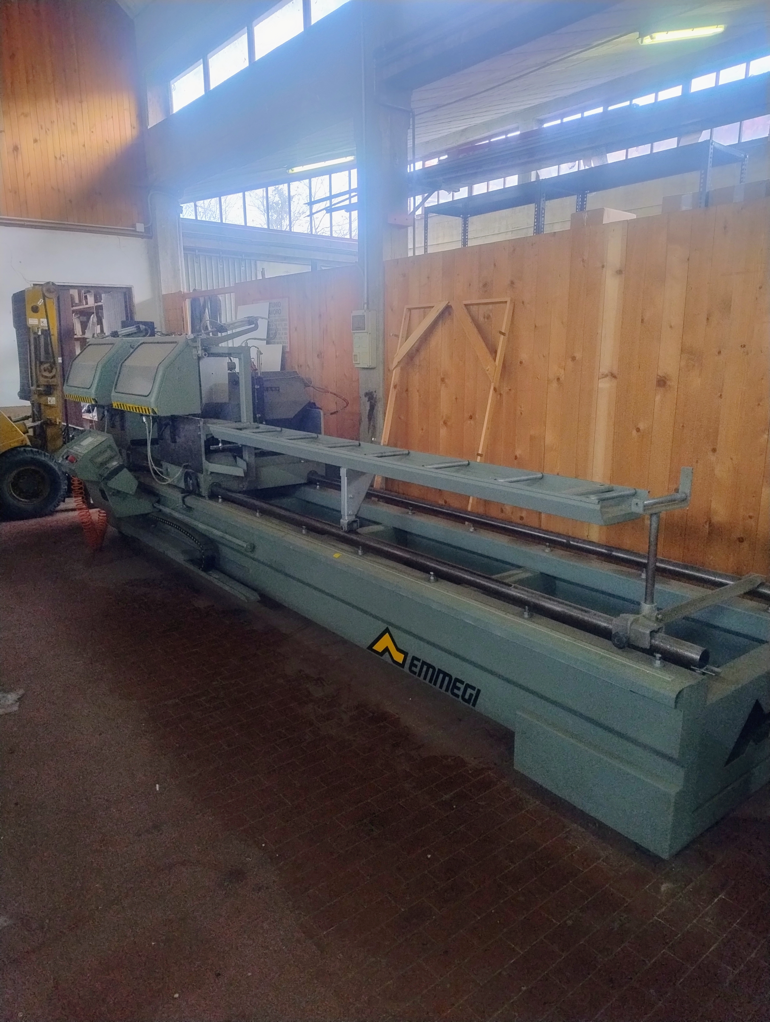 Troncatrice doppia testa , pulitrice, scantonatrice  in vendita - foto 12