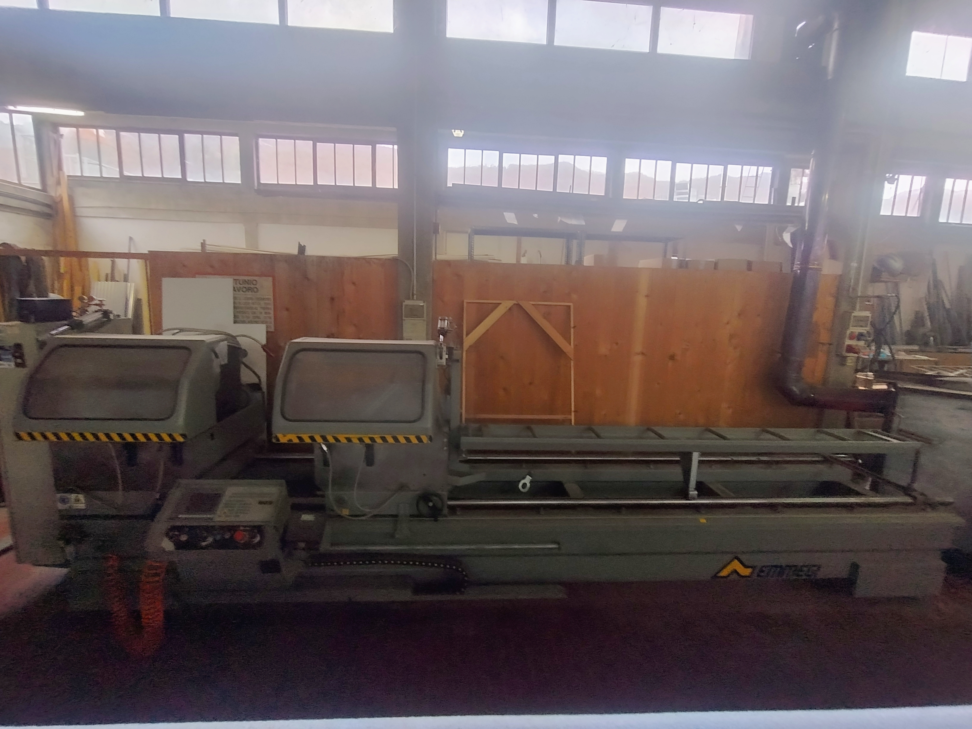 Troncatrice doppia testa , pulitrice, scantonatrice  in vendita - foto 1