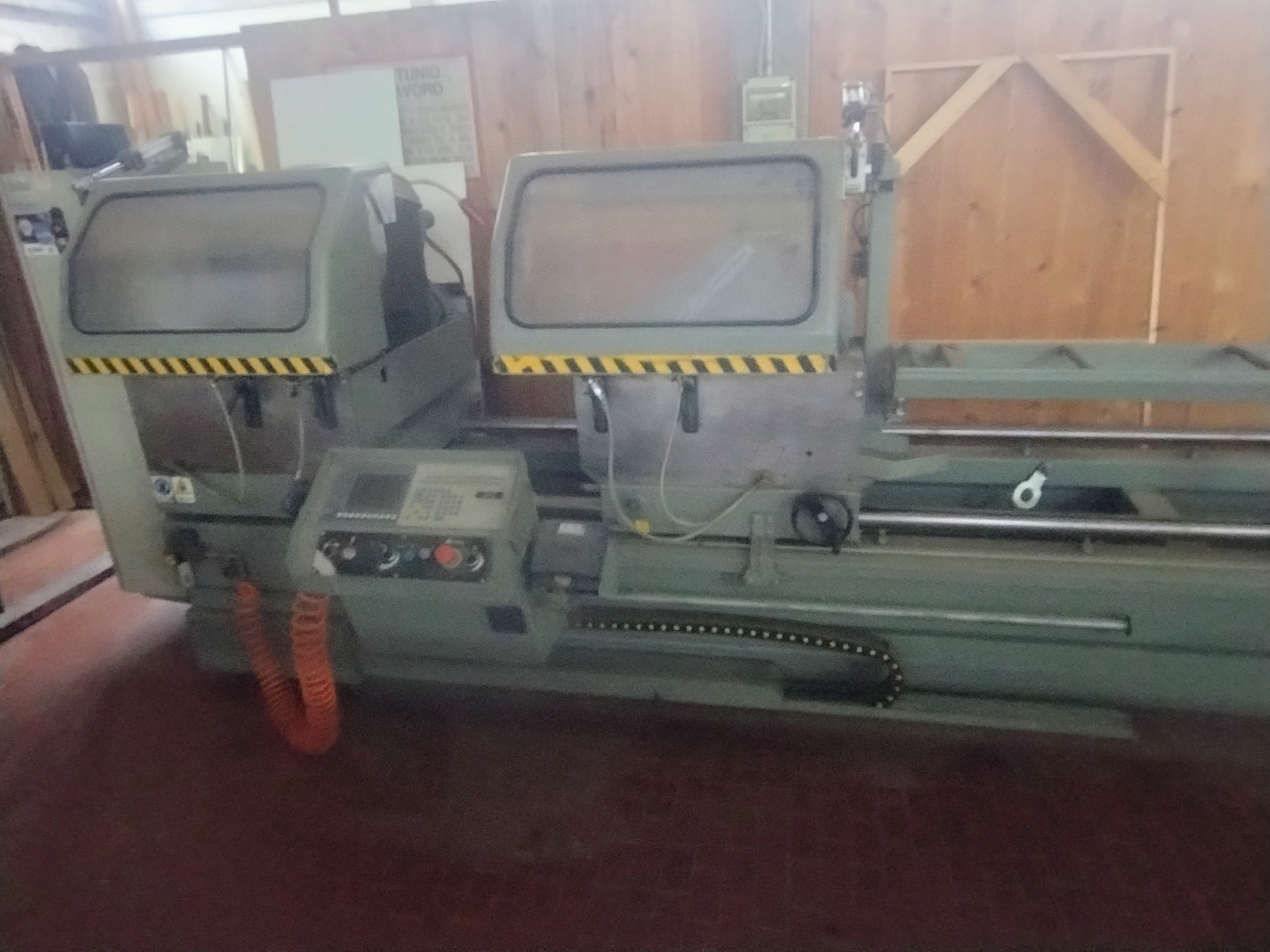 Troncatrice doppia testa , pulitrice, scantonatrice  in vendita - foto 3