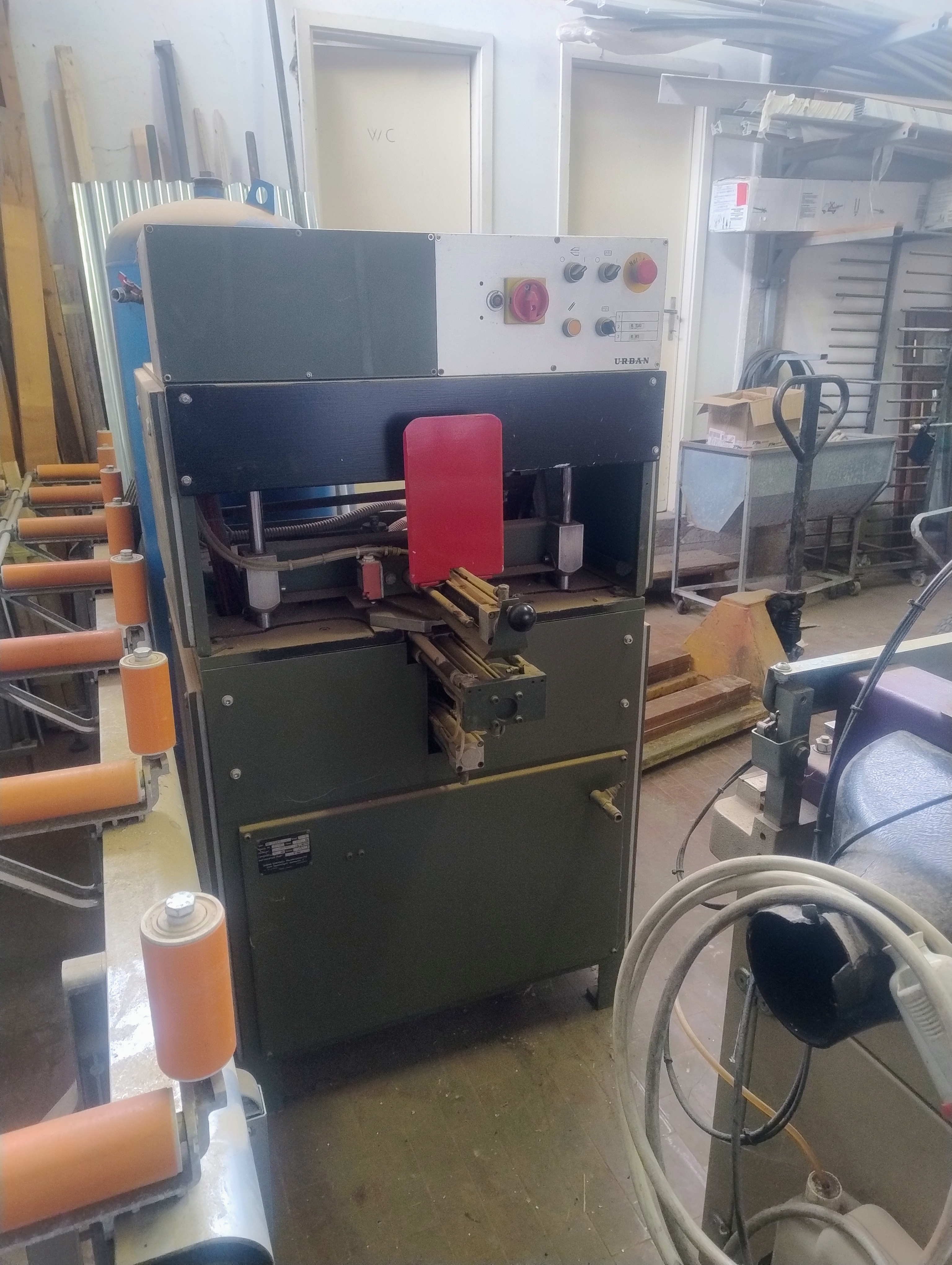 Troncatrice doppia testa , pulitrice, scantonatrice  in vendita - foto 13