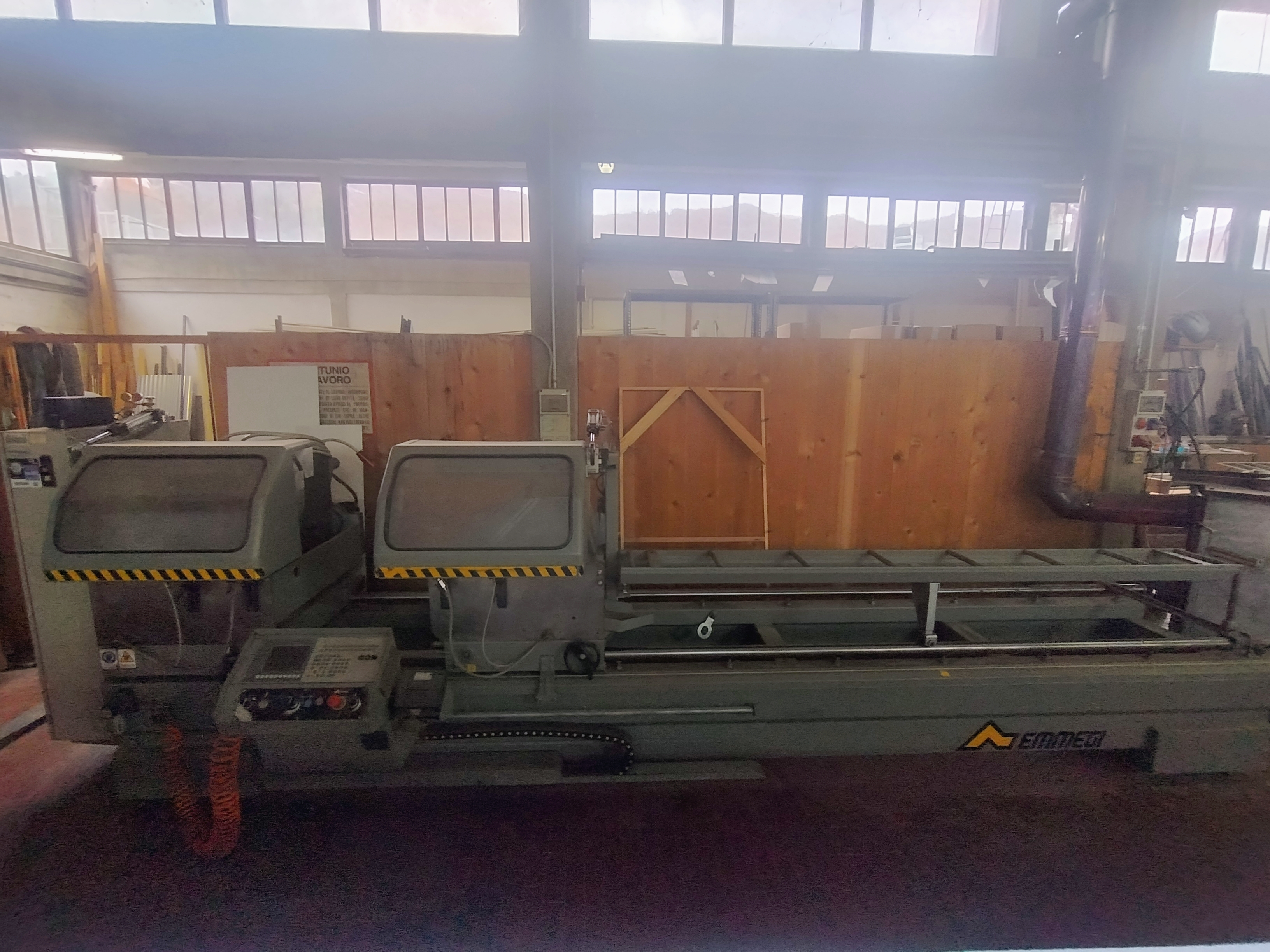 Troncatrice doppia testa , pulitrice, scantonatrice  in vendita - foto 6