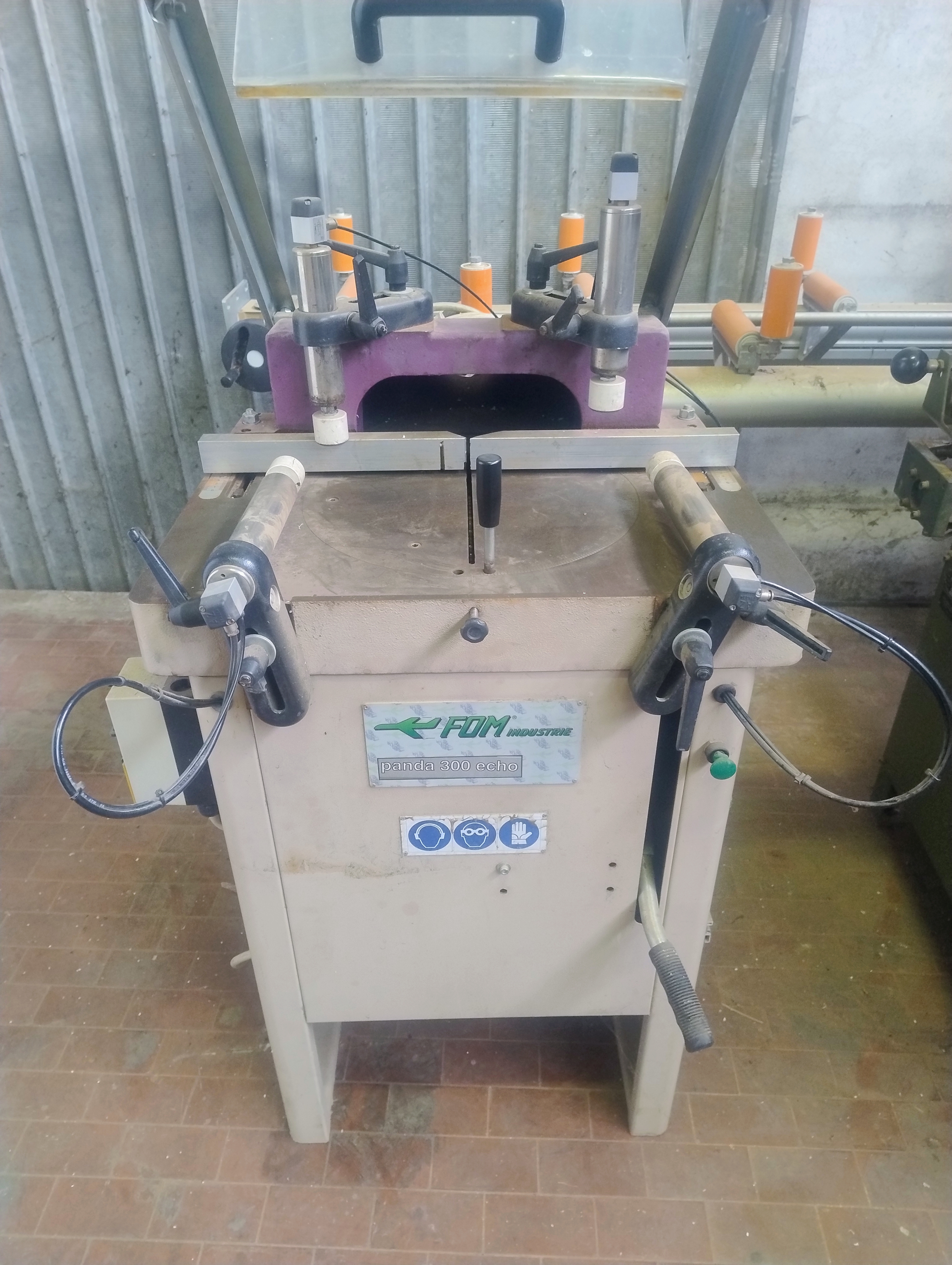 Troncatrice doppia testa , pulitrice, scantonatrice  in vendita - foto 5