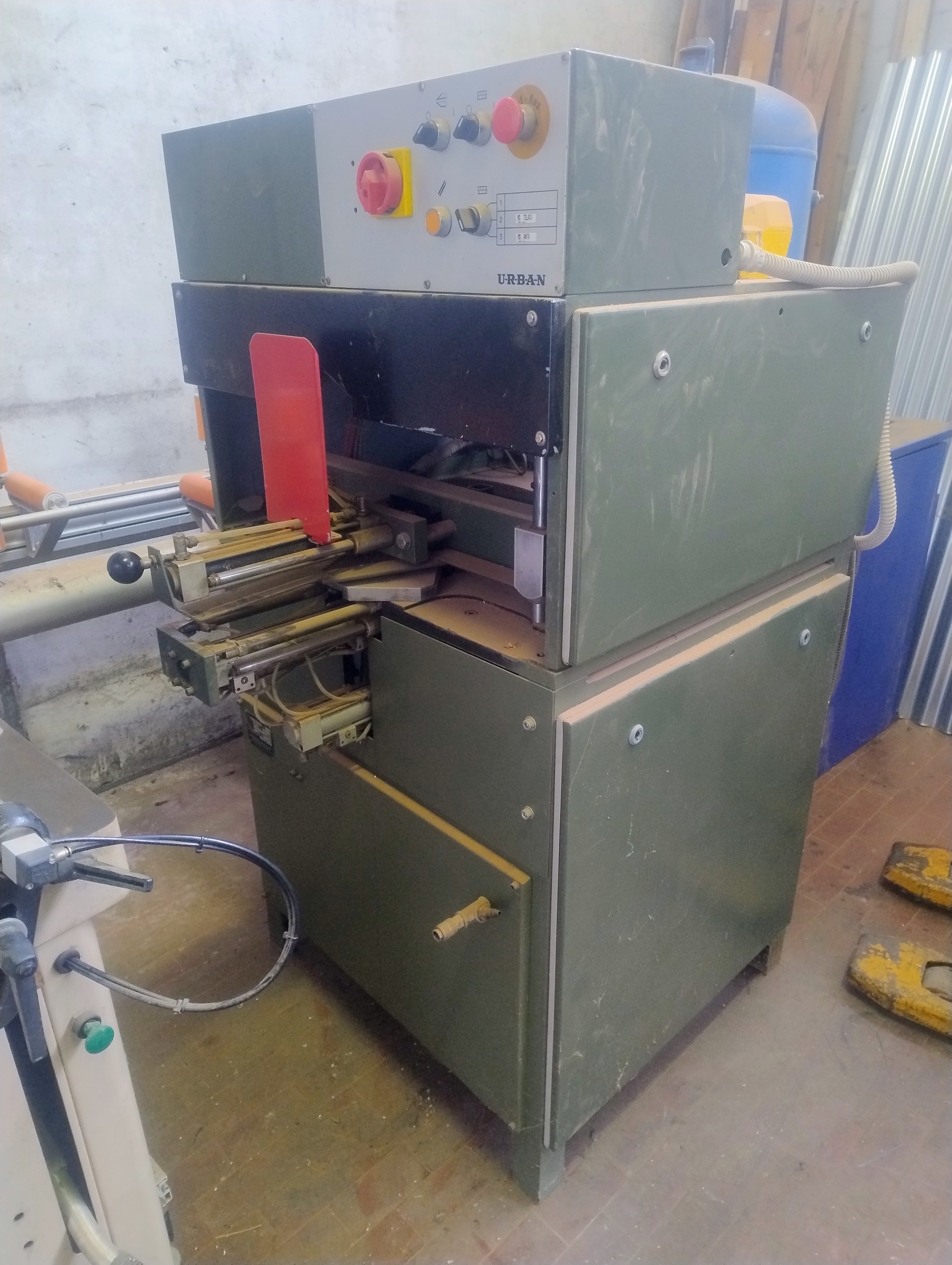 Troncatrice doppia testa , pulitrice, scantonatrice  in vendita - foto 7