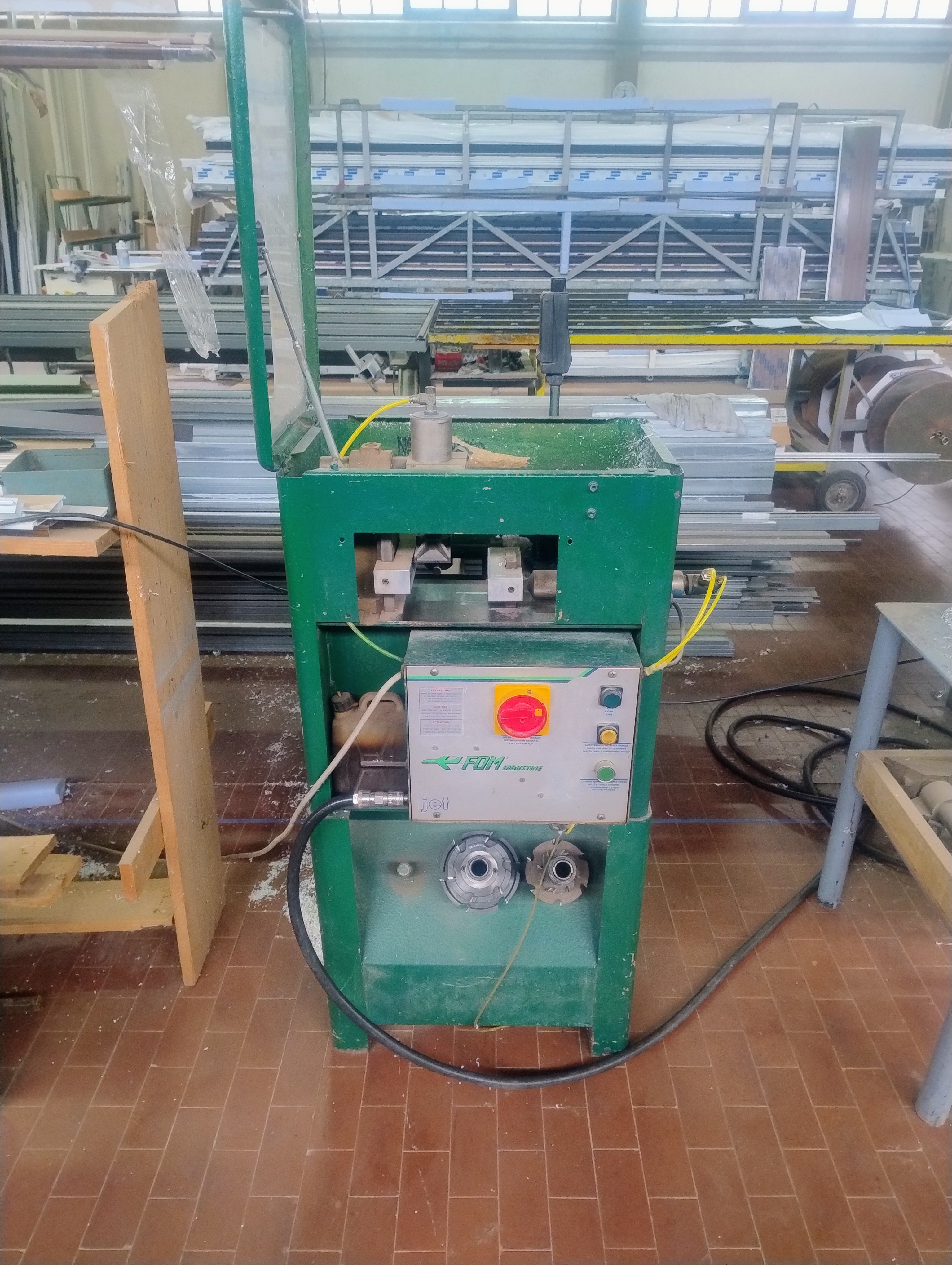 Troncatrice doppia testa , pulitrice, scantonatrice  in vendita - foto 8