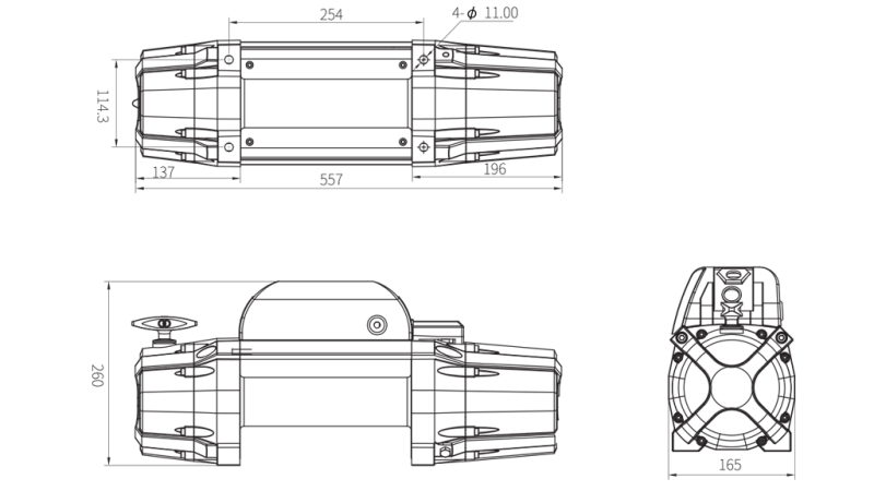 12 V VERRICELLO ELETTRICO RS-12000 - 5440 kg in vendita - foto 3
