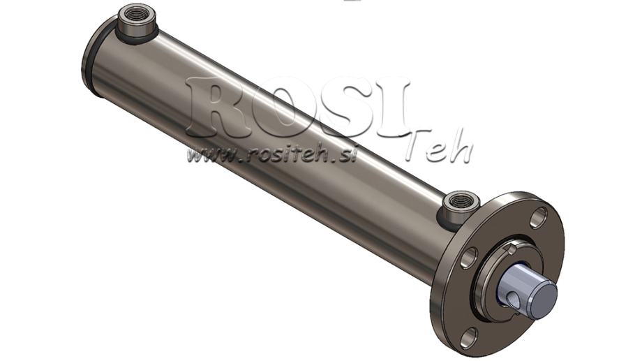 CILINDRO IDRAULICO FLANGE 80/50-XXX in vendita - foto 1
