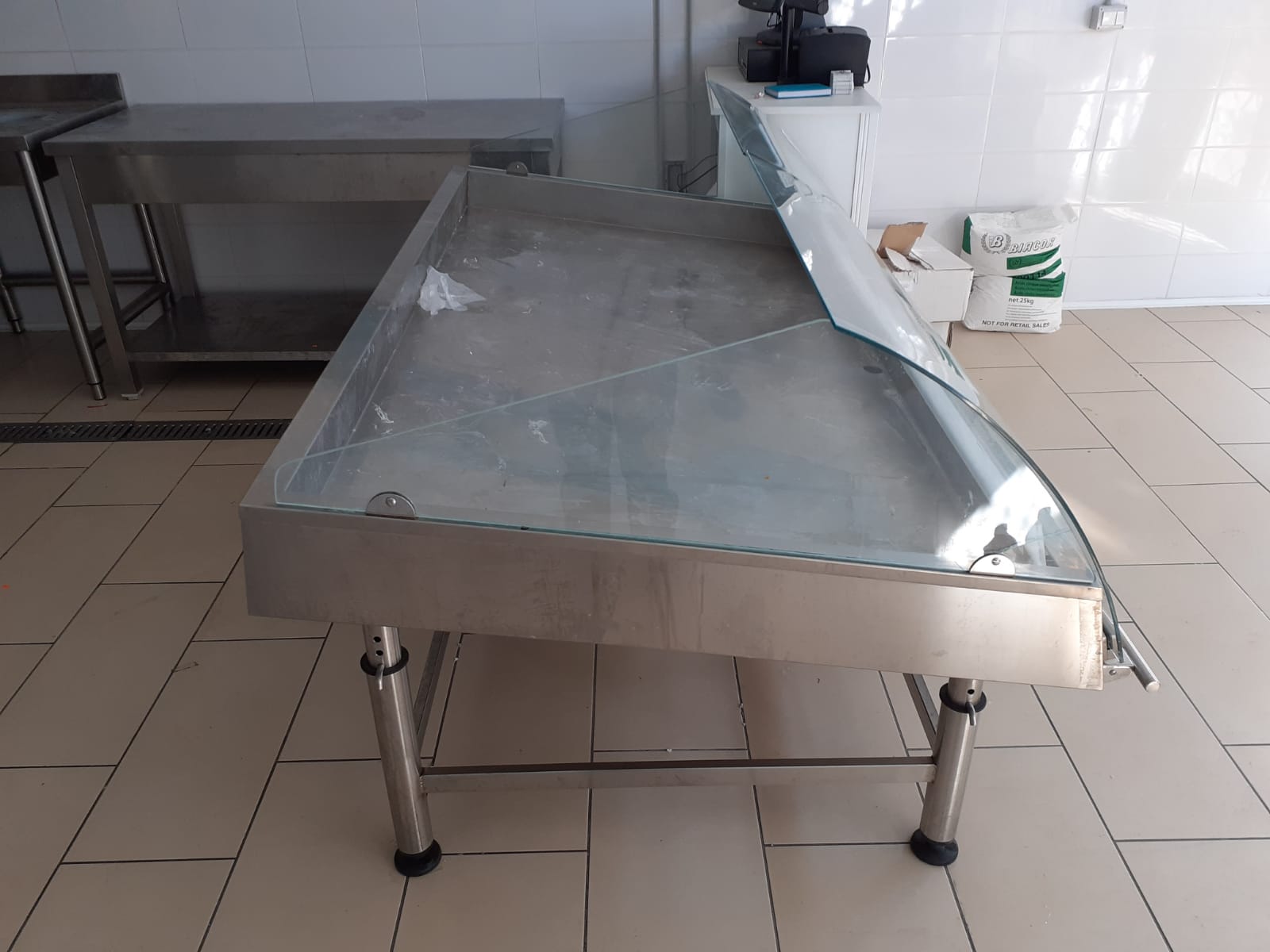 BANCO FRIGO REFRIGERATO PER PESCHERIA in vendita - foto 4