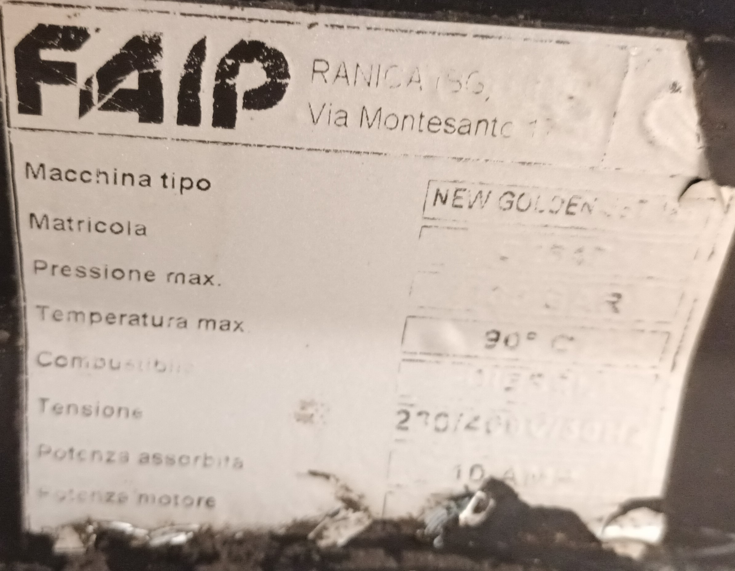 idropulitrice Faip in vendita - foto 5