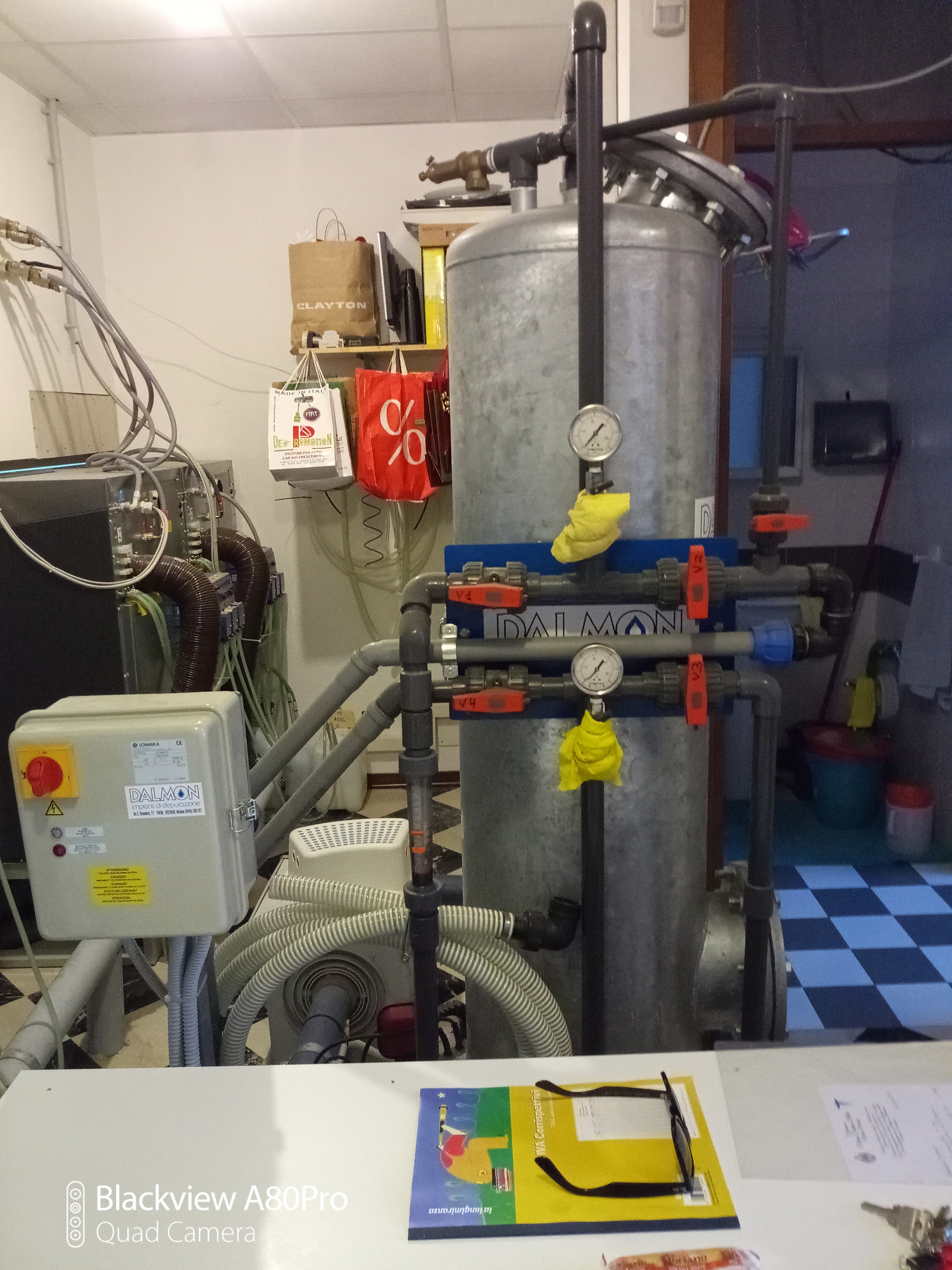 depuratore acque di scarico a carboni attivi in vendita - foto 1